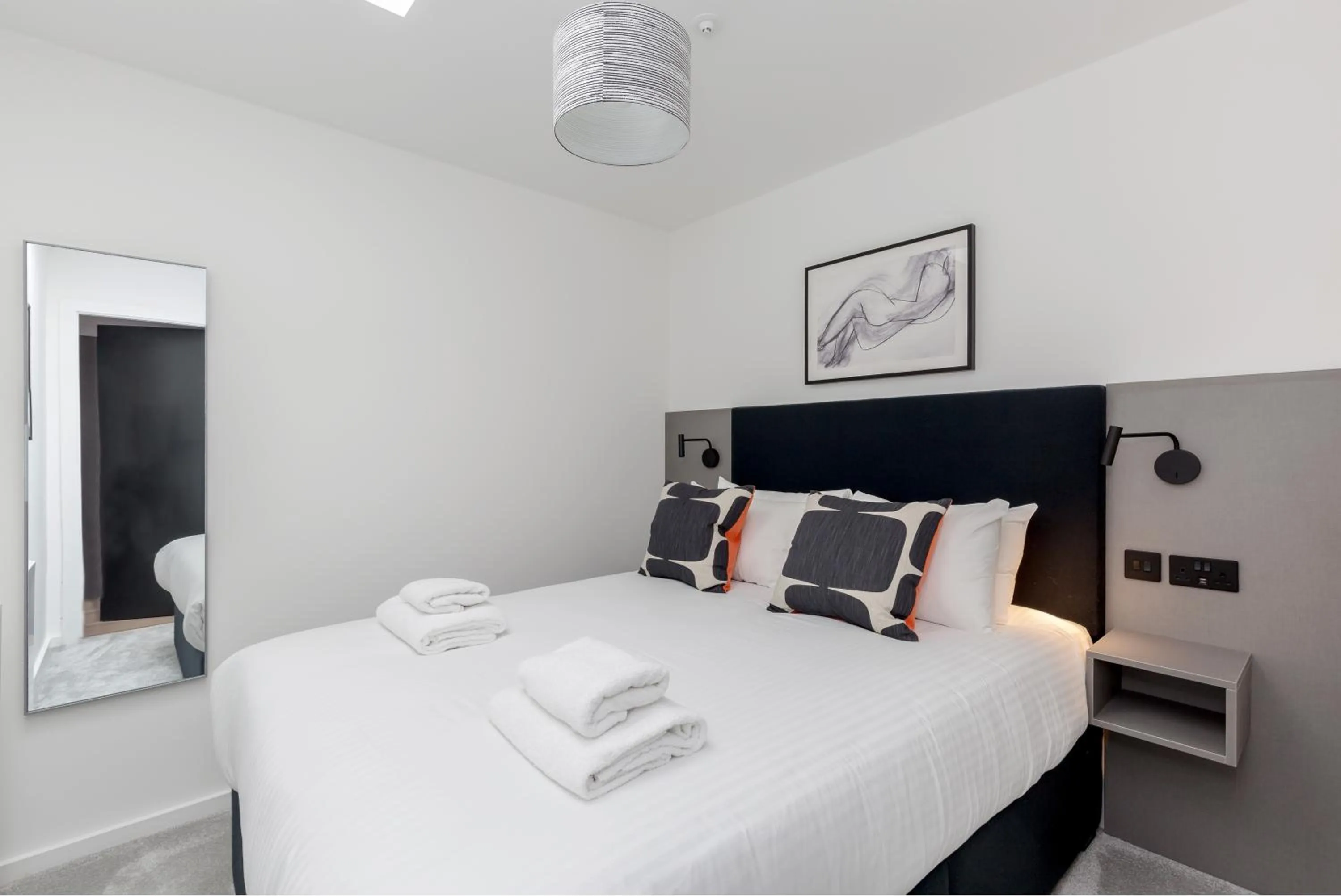 Bed in Destiny Scotland Market Street Apartments