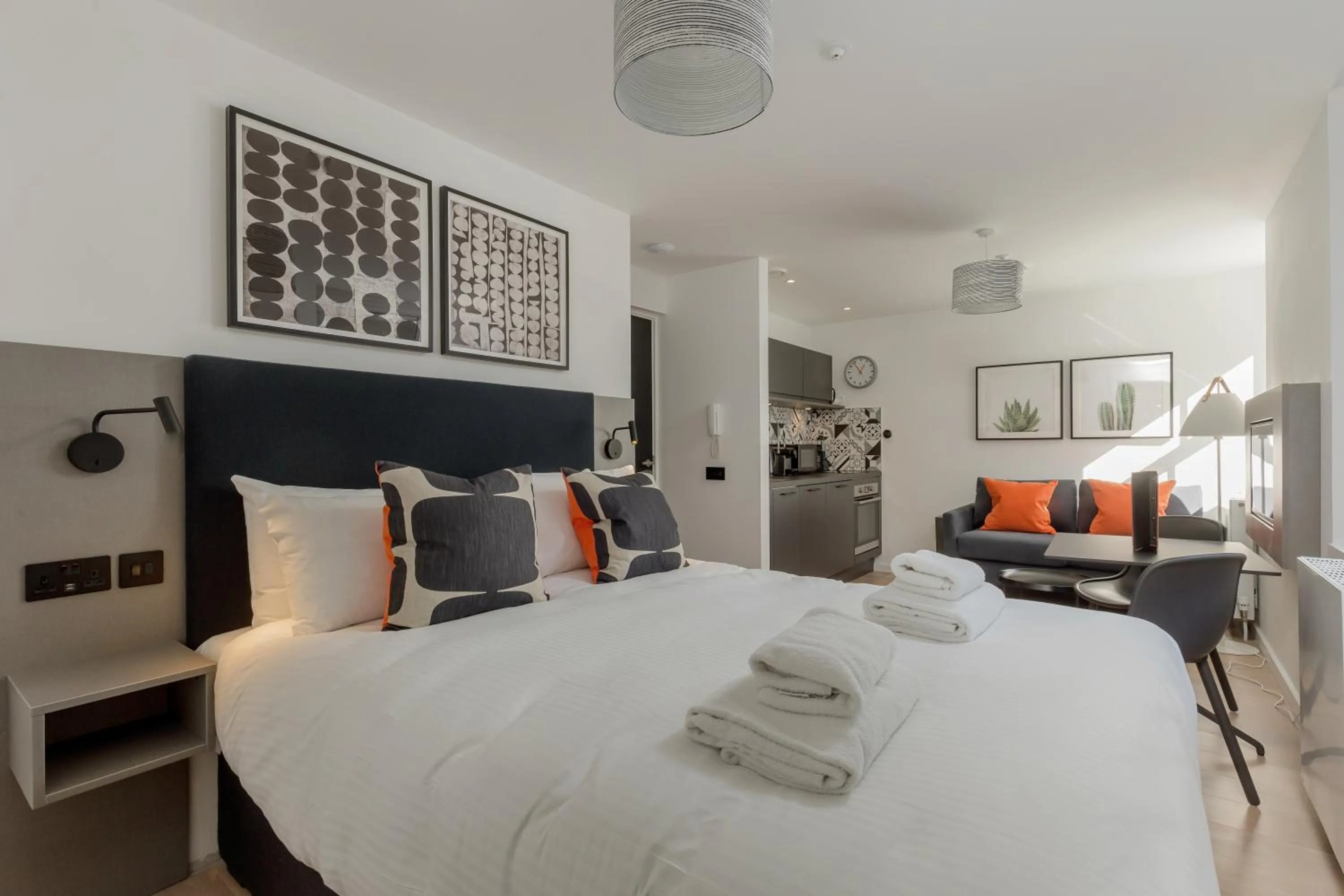 Bed in Destiny Scotland Market Street Apartments