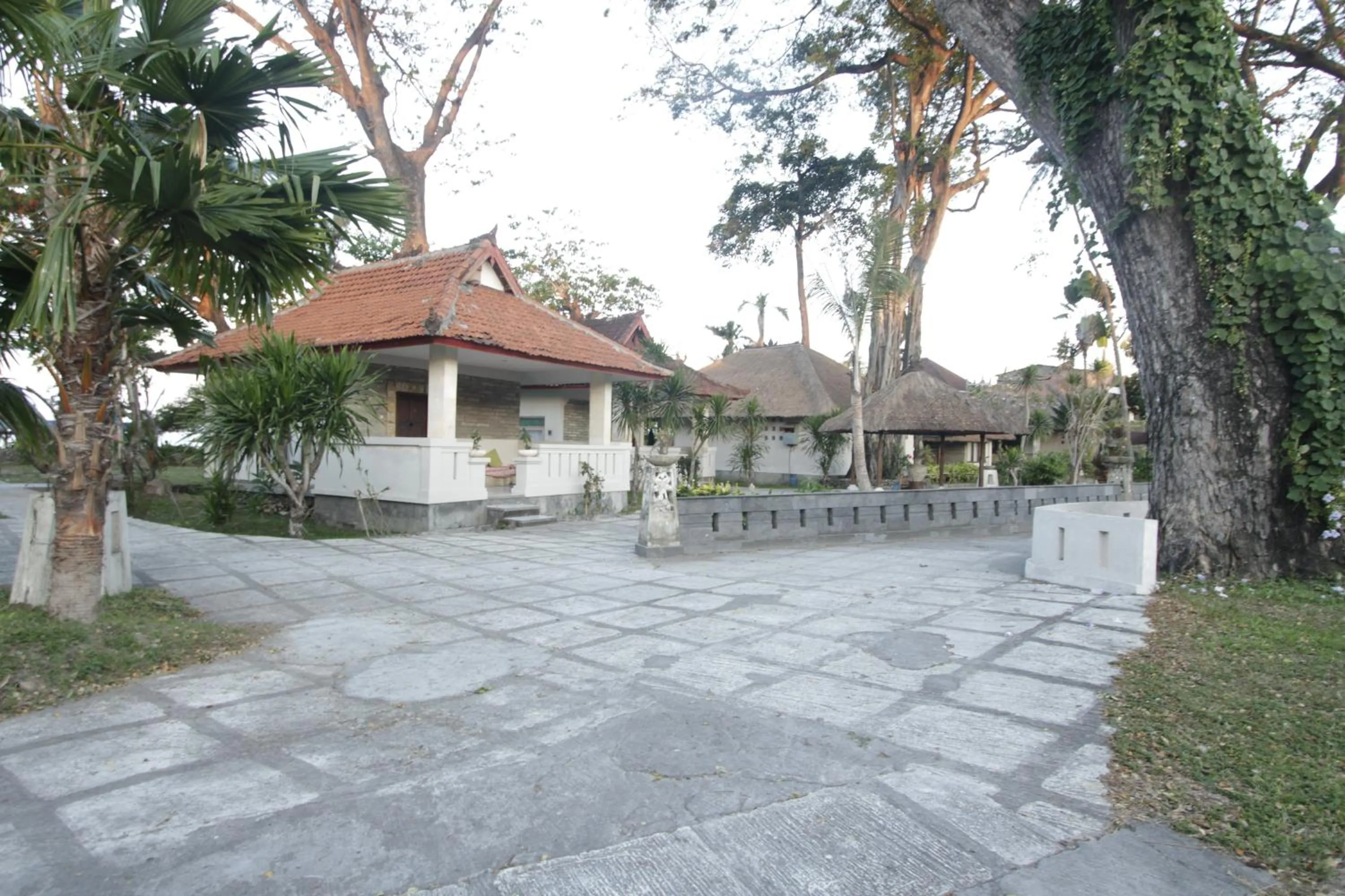 Facade/entrance in Alit Beach Resort and Villas