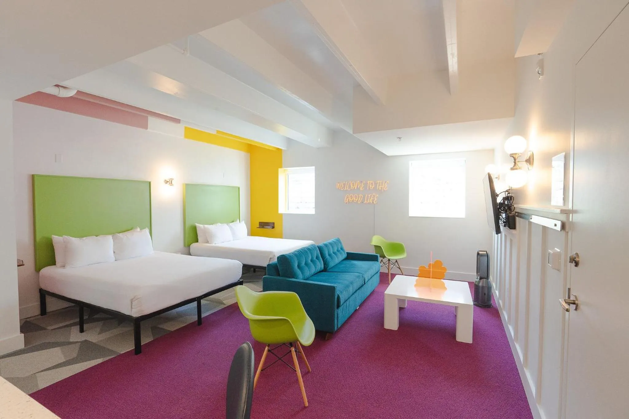 Bedroom, Bed in The Gallatin