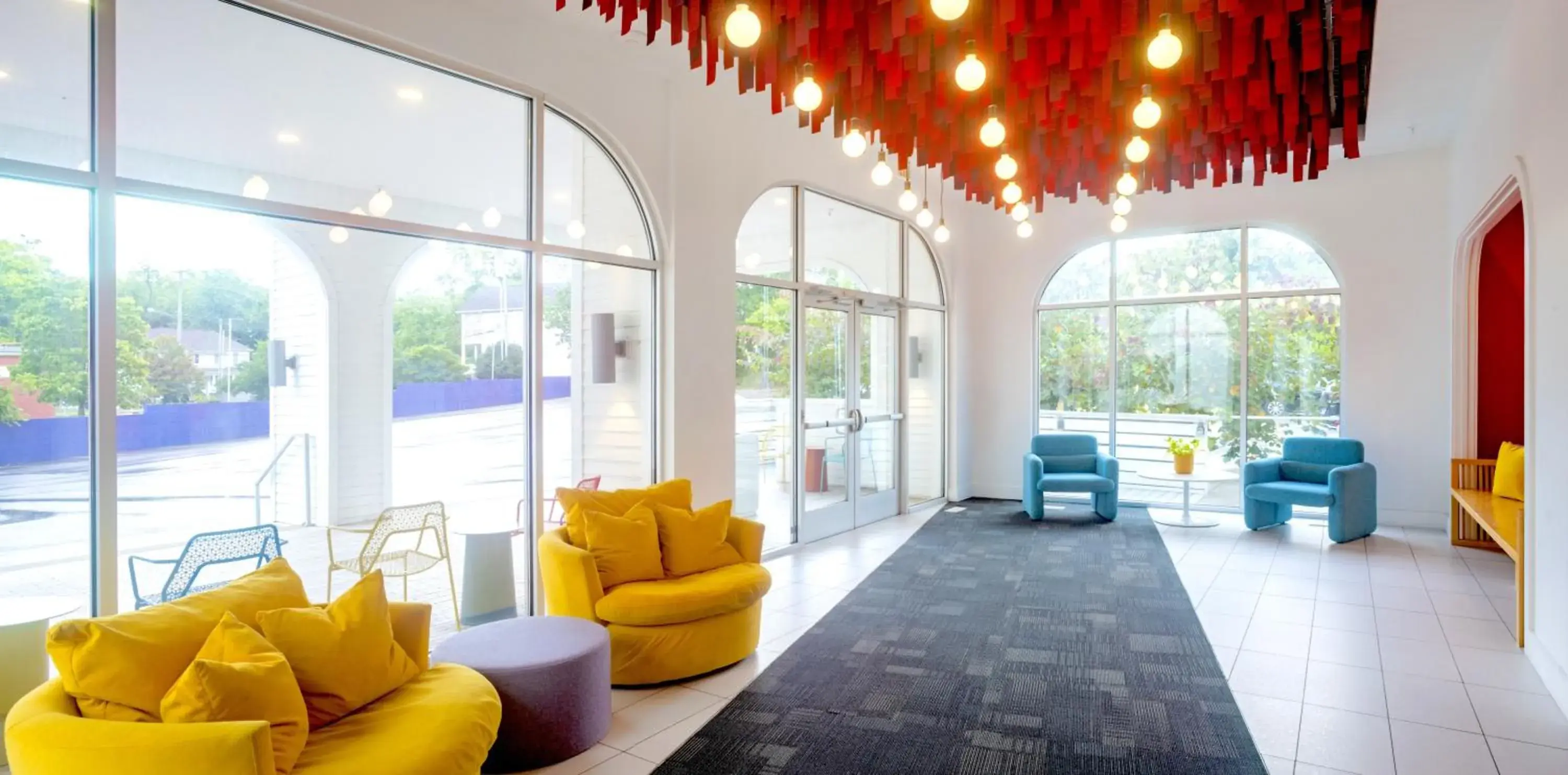 Lobby or reception in The Gallatin Lobby or reception in The Gallatin