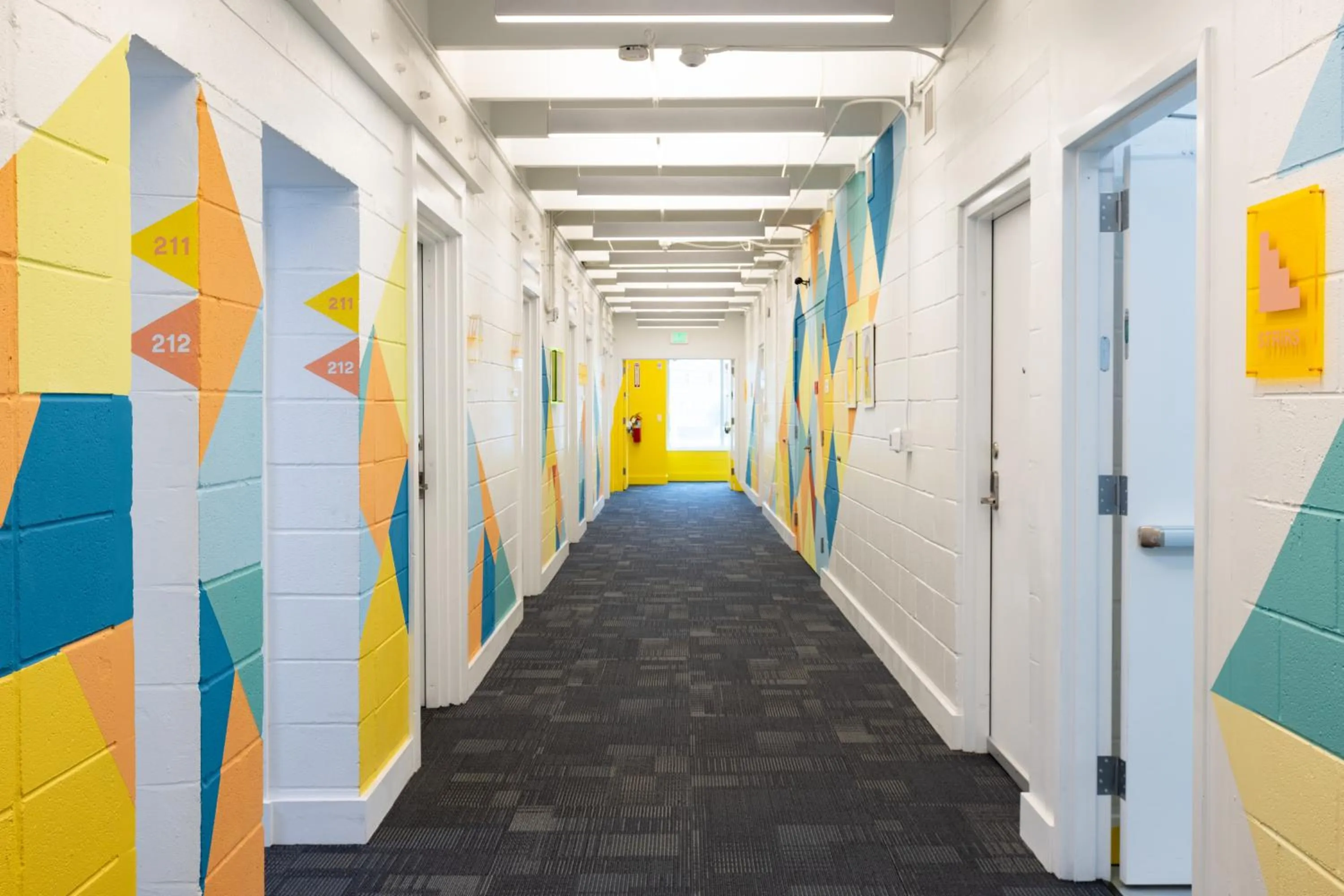 Area and facilities in The Gallatin