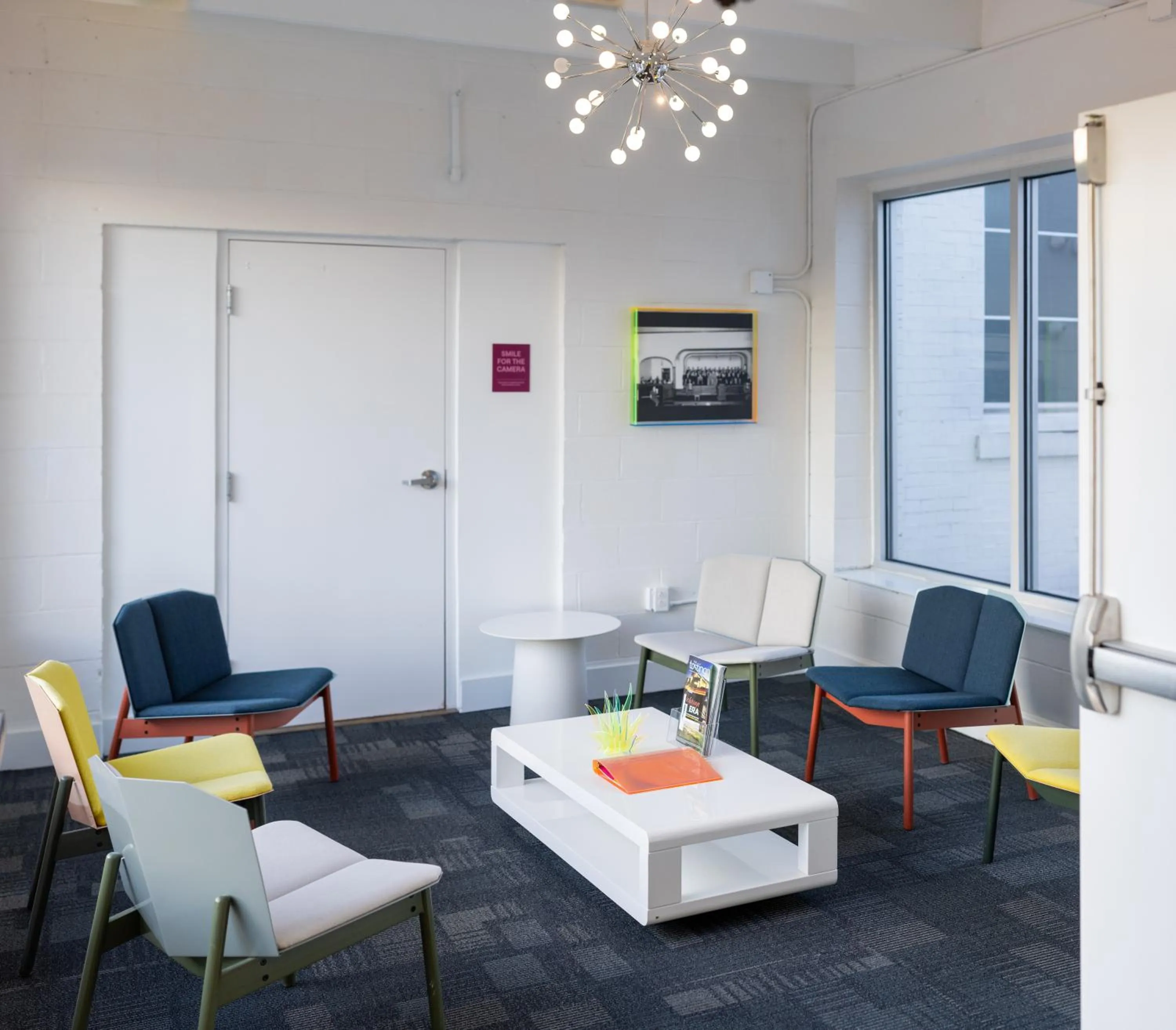 Seating area in The Gallatin