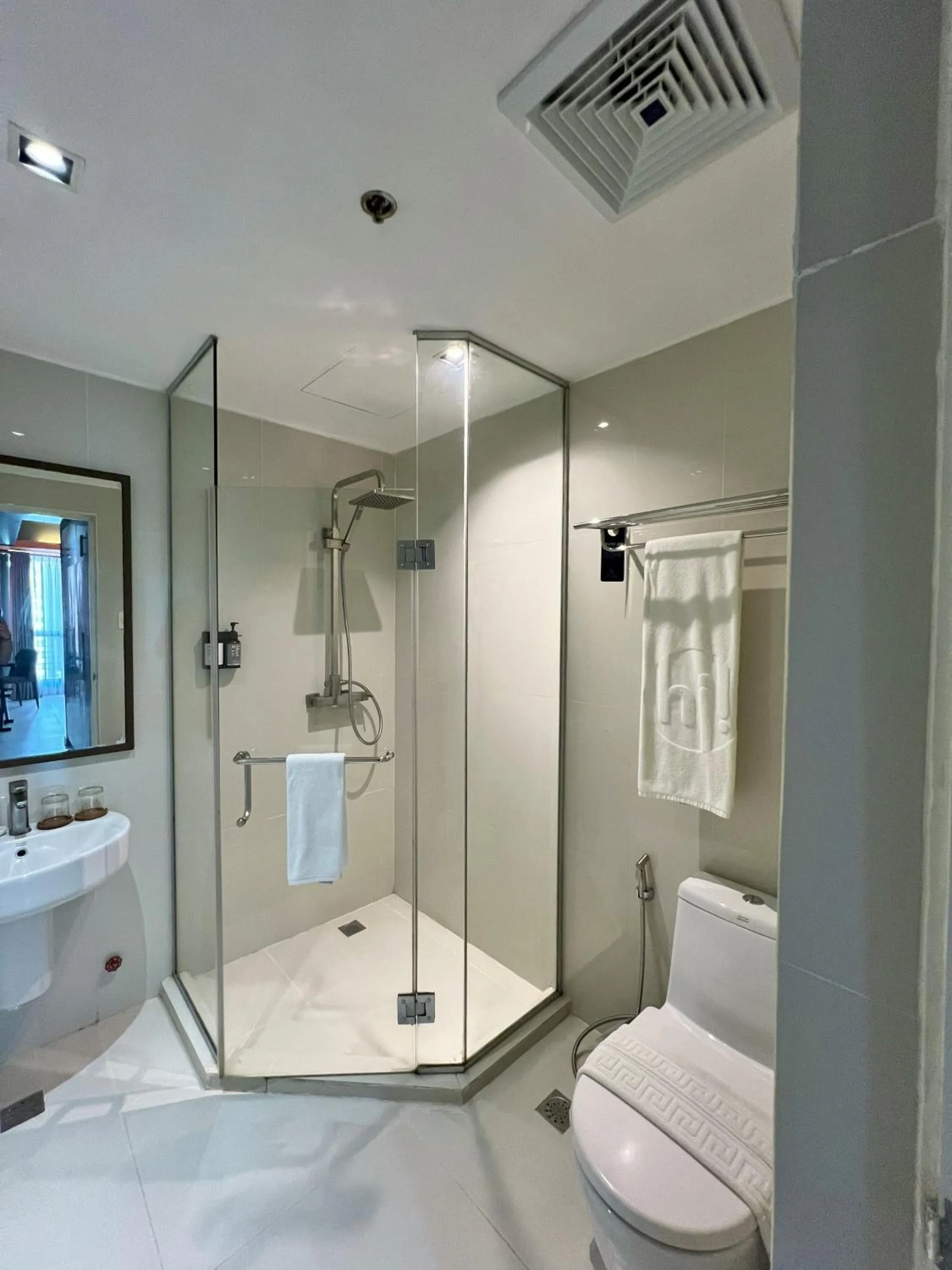 Shower in KL Serviced Residences Managed by HII