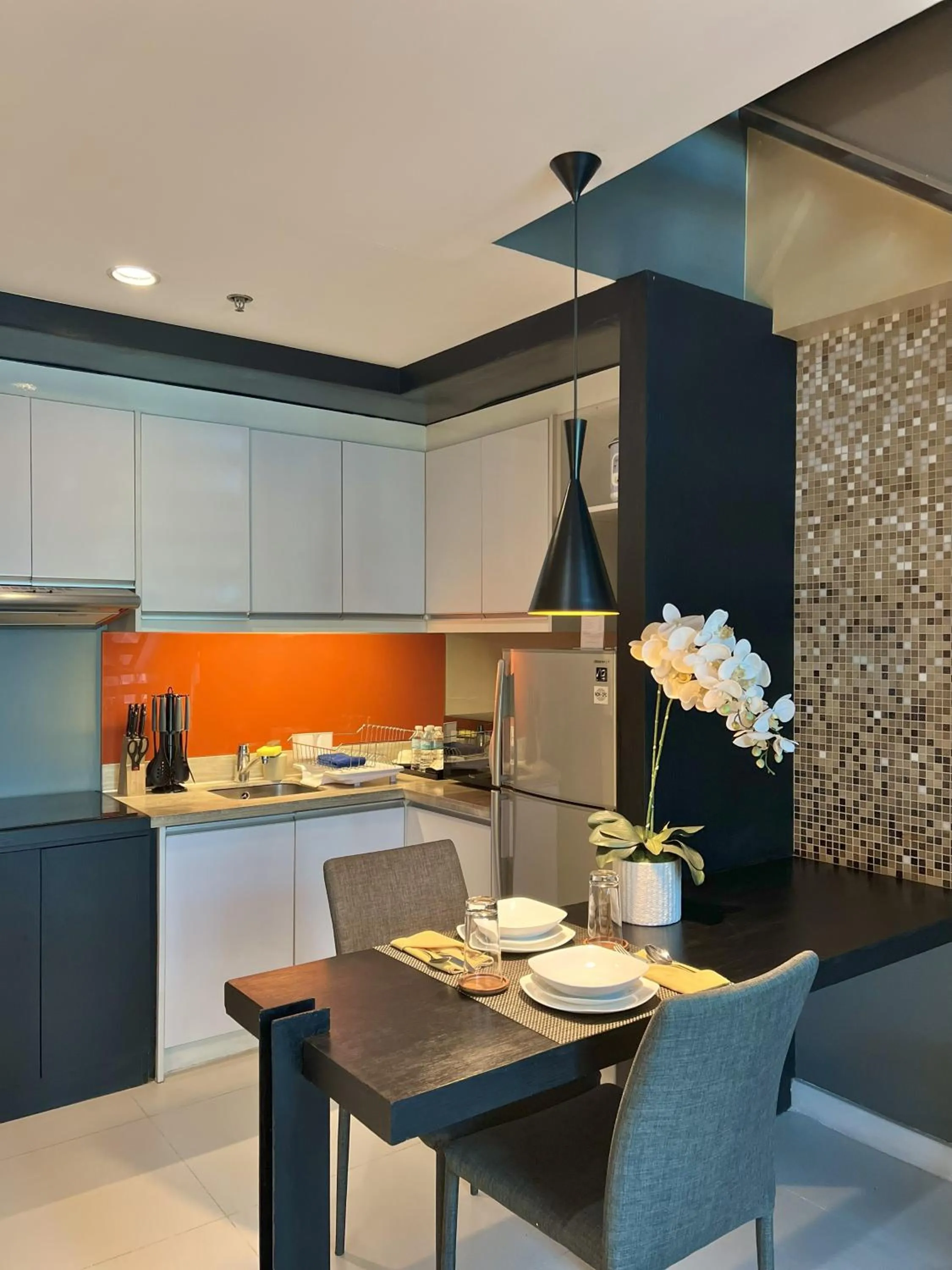Kitchen or kitchenette in KL Serviced Residences Managed by HII
