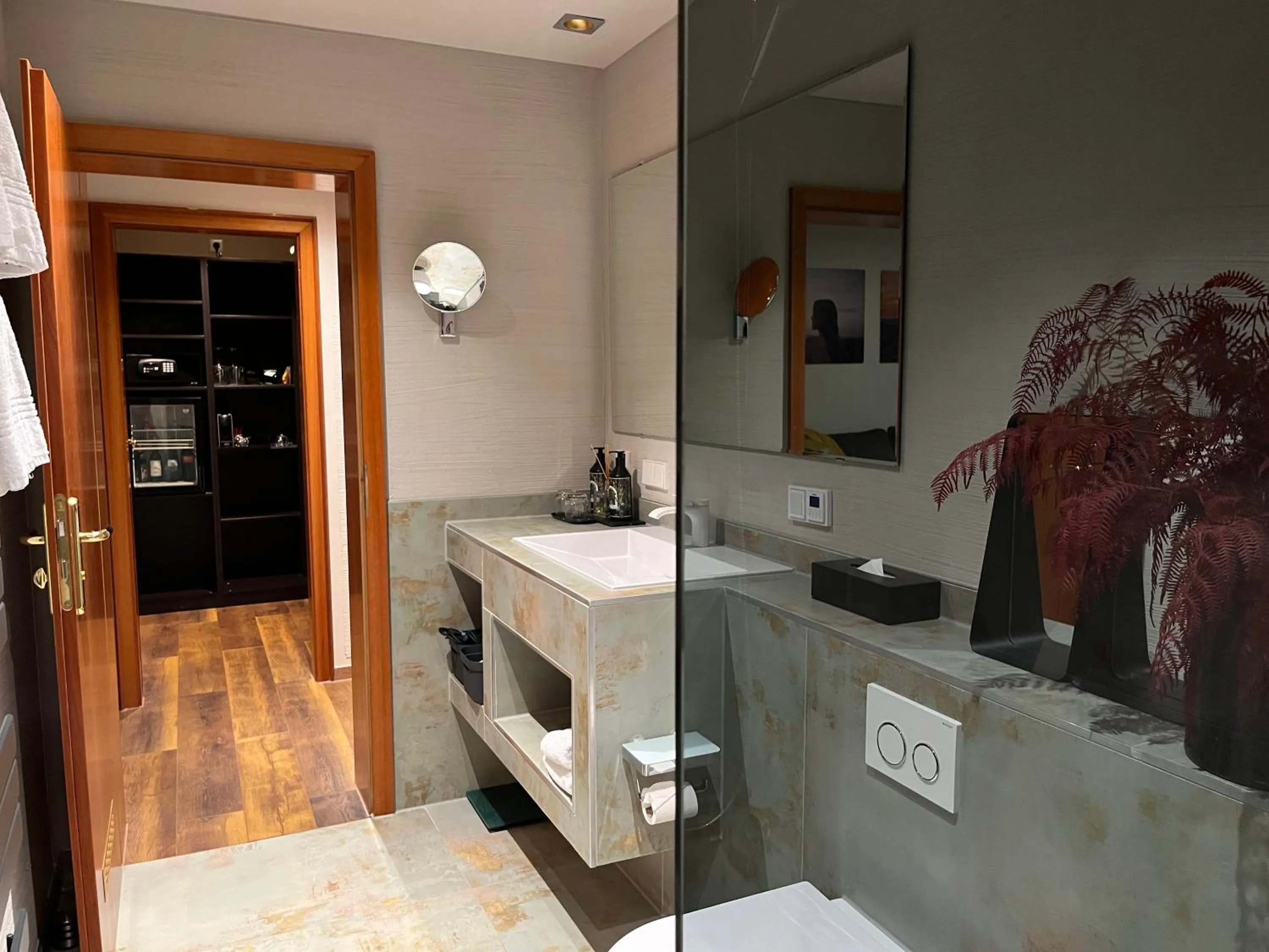 Bathroom in Hotel Schlossberg