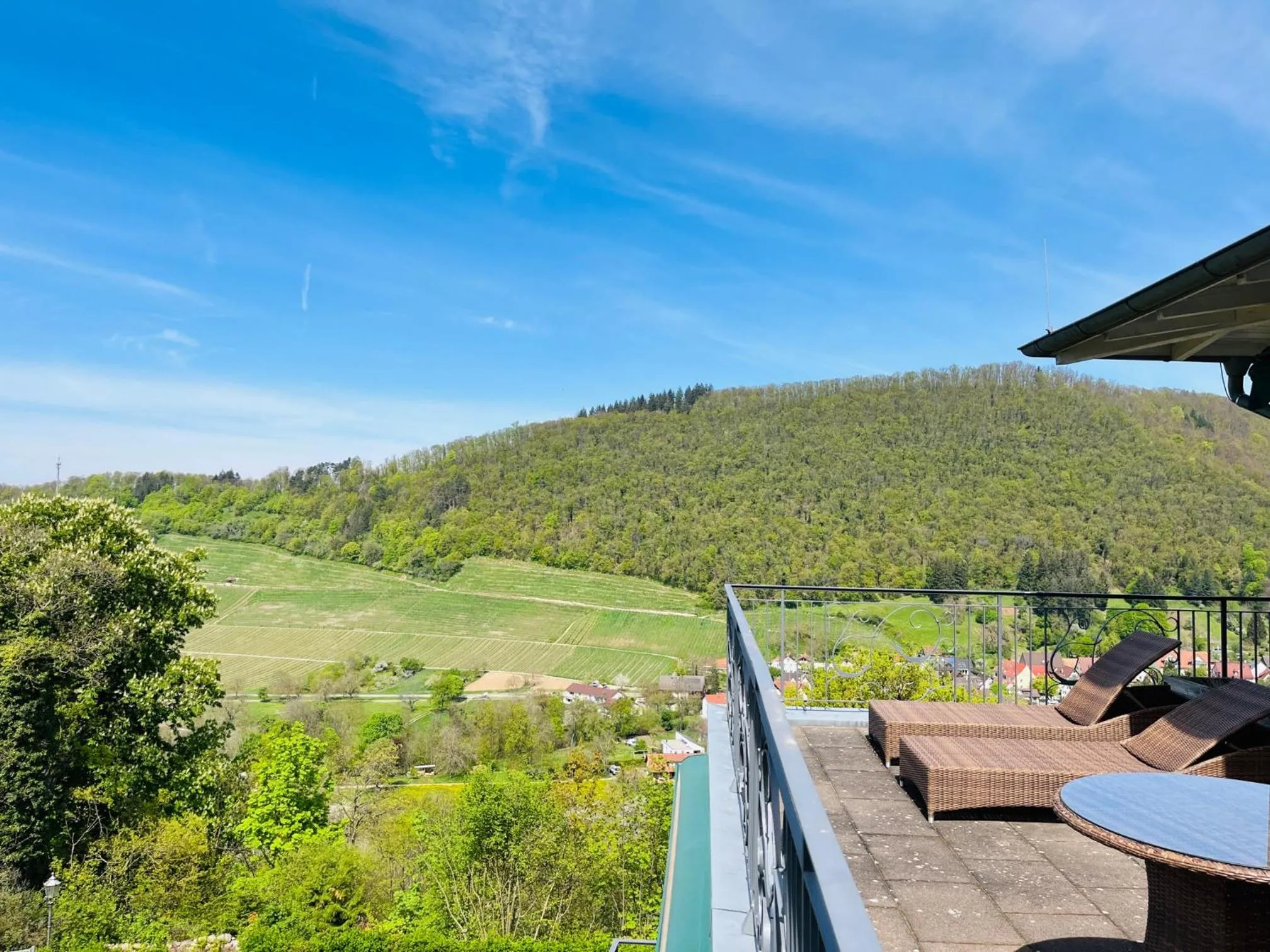 Balcony/Terrace in Hotel Schlossberg