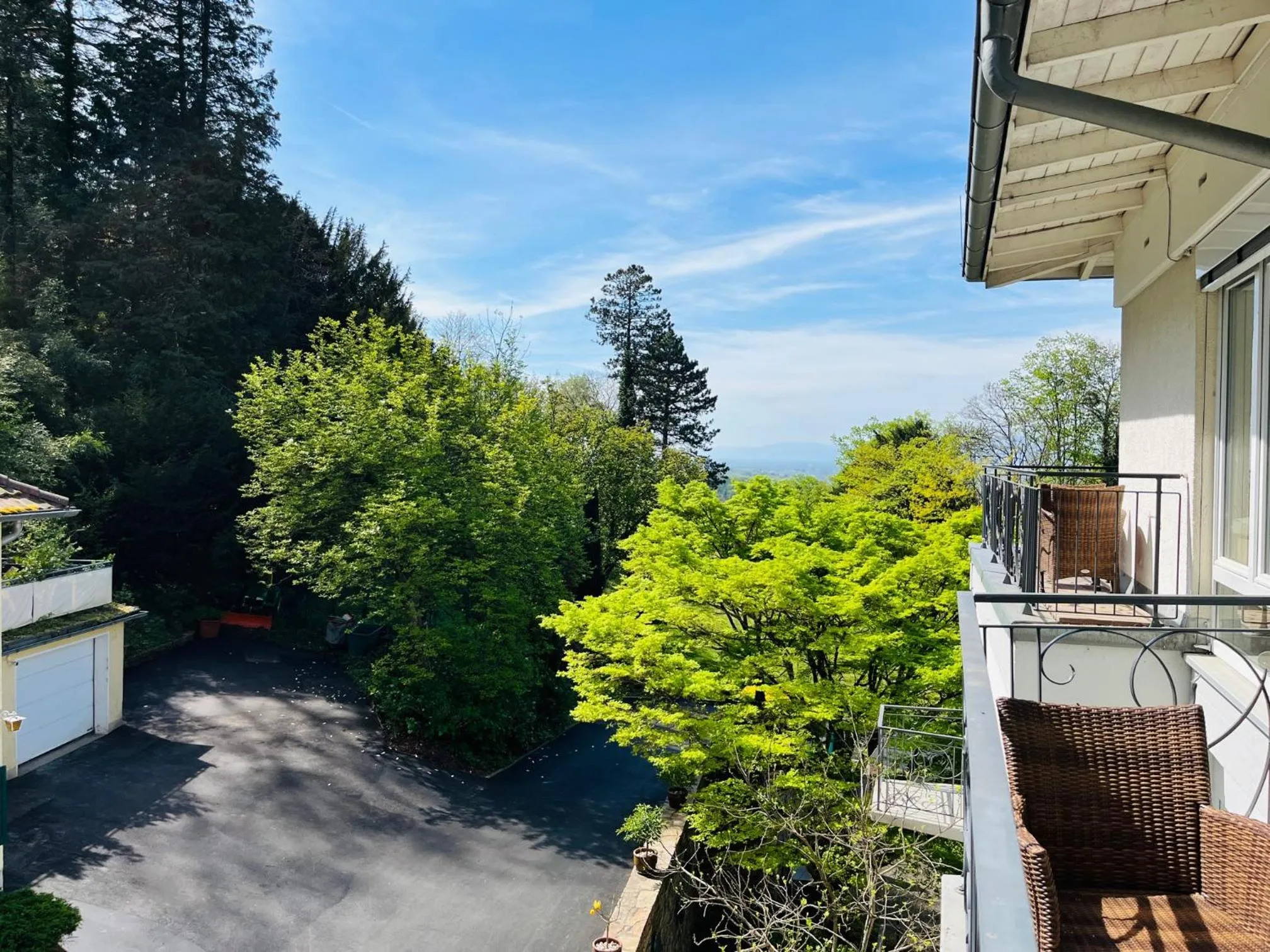 Balcony/Terrace in Hotel Schlossberg