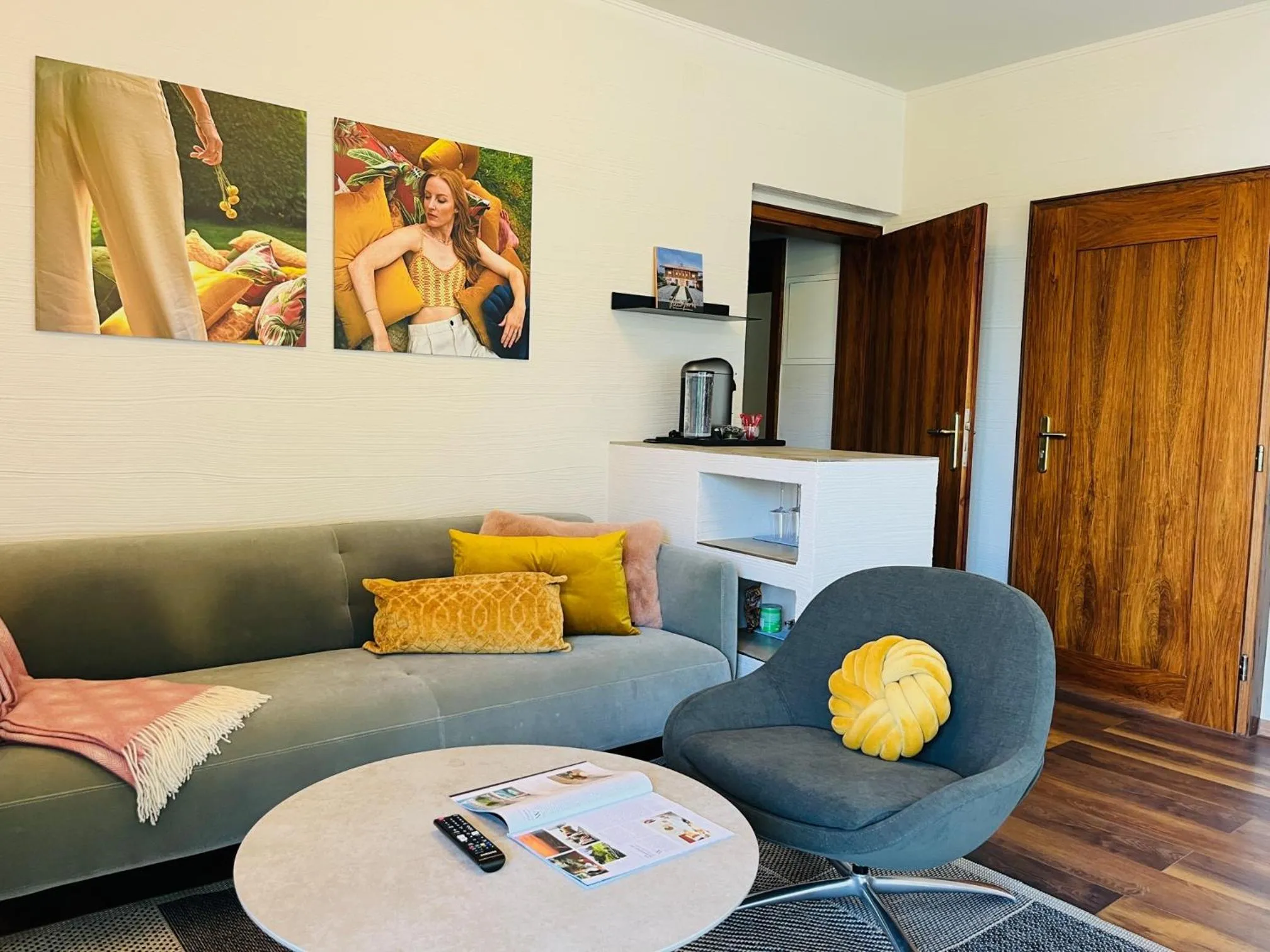 Seating area in Hotel Schlossberg