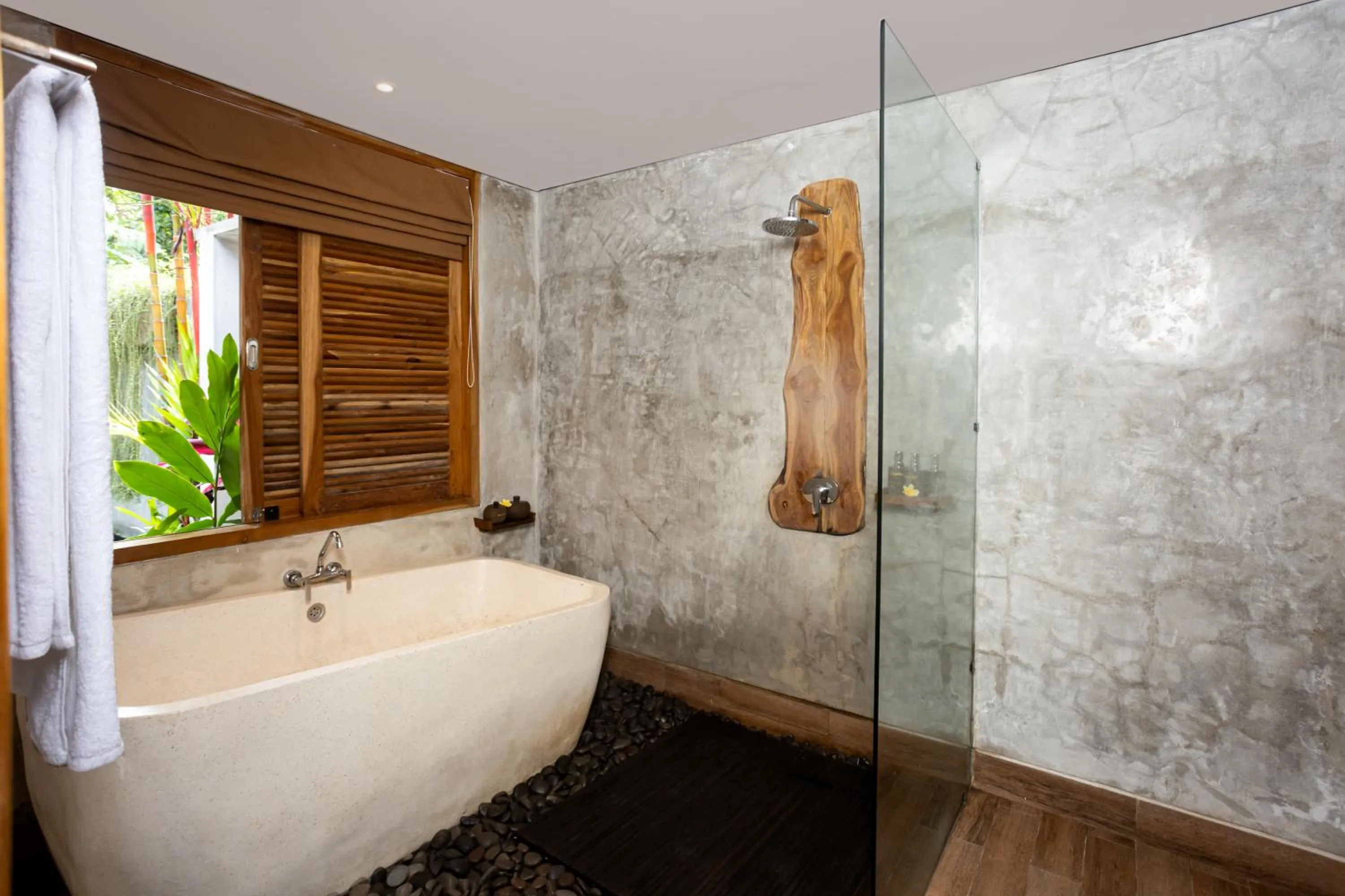 Bathroom in Reswaha Villas by GenuineHost