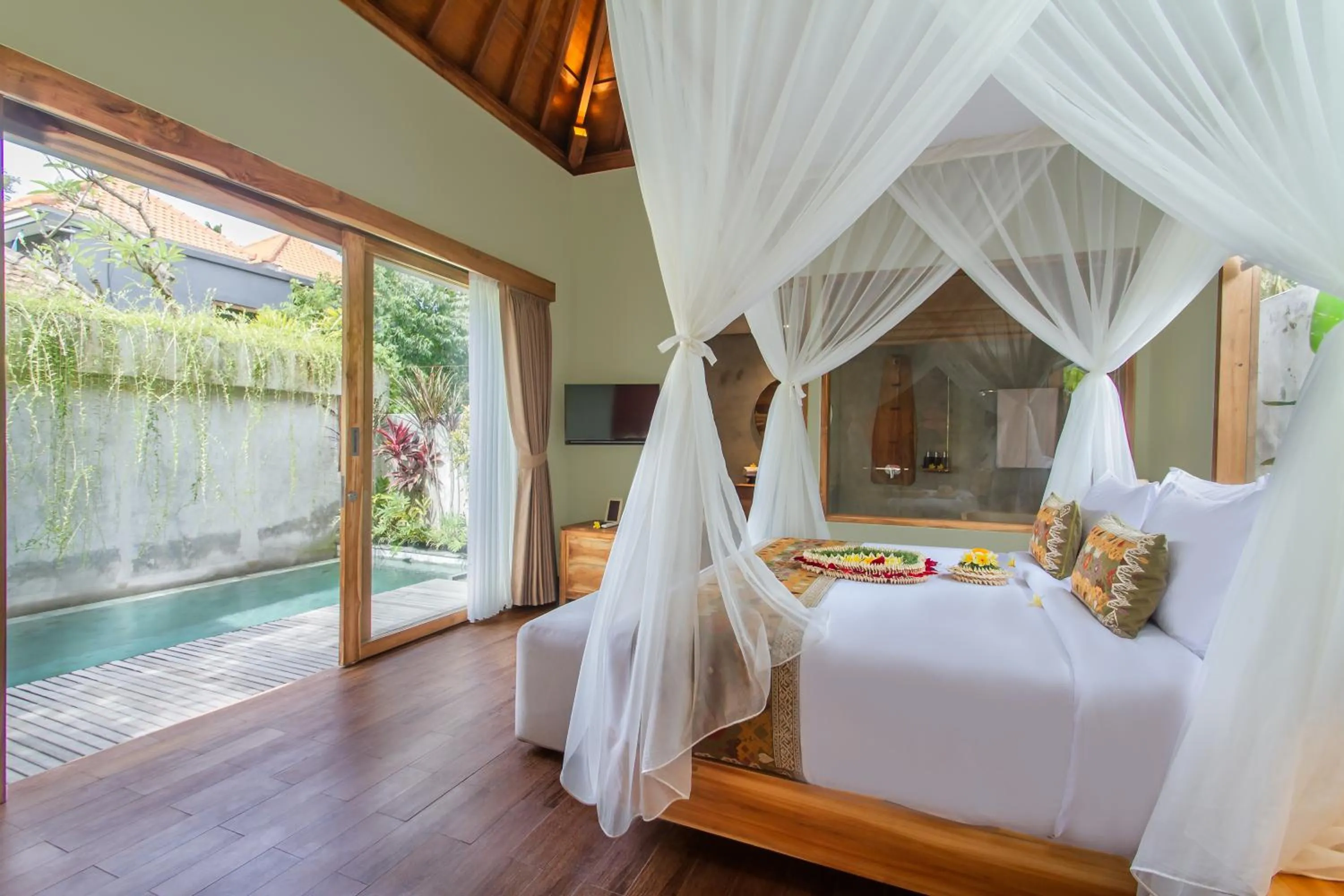 Bed in Reswaha Villas by GenuineHost