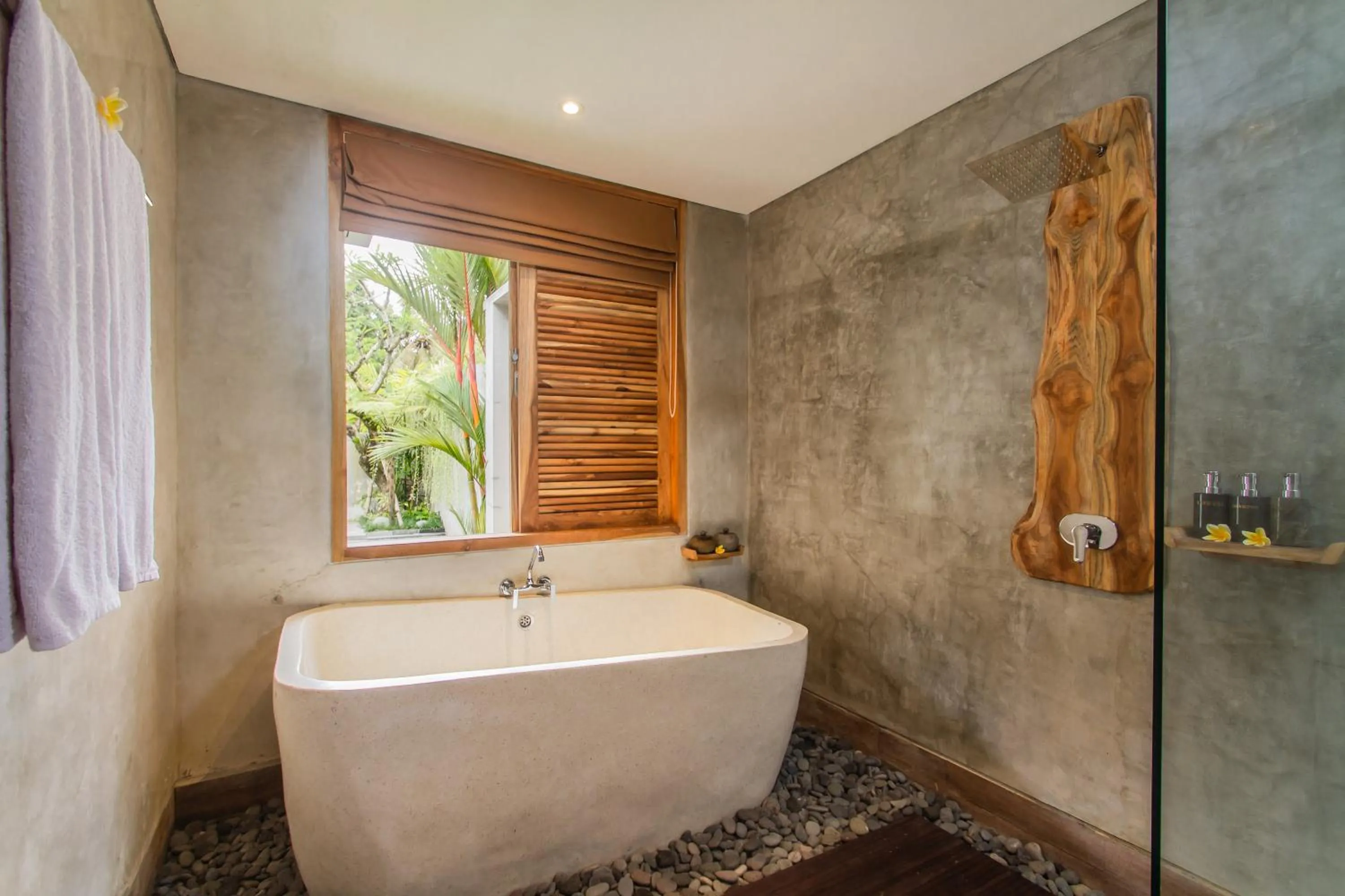 Shower in Reswaha Villas by GenuineHost