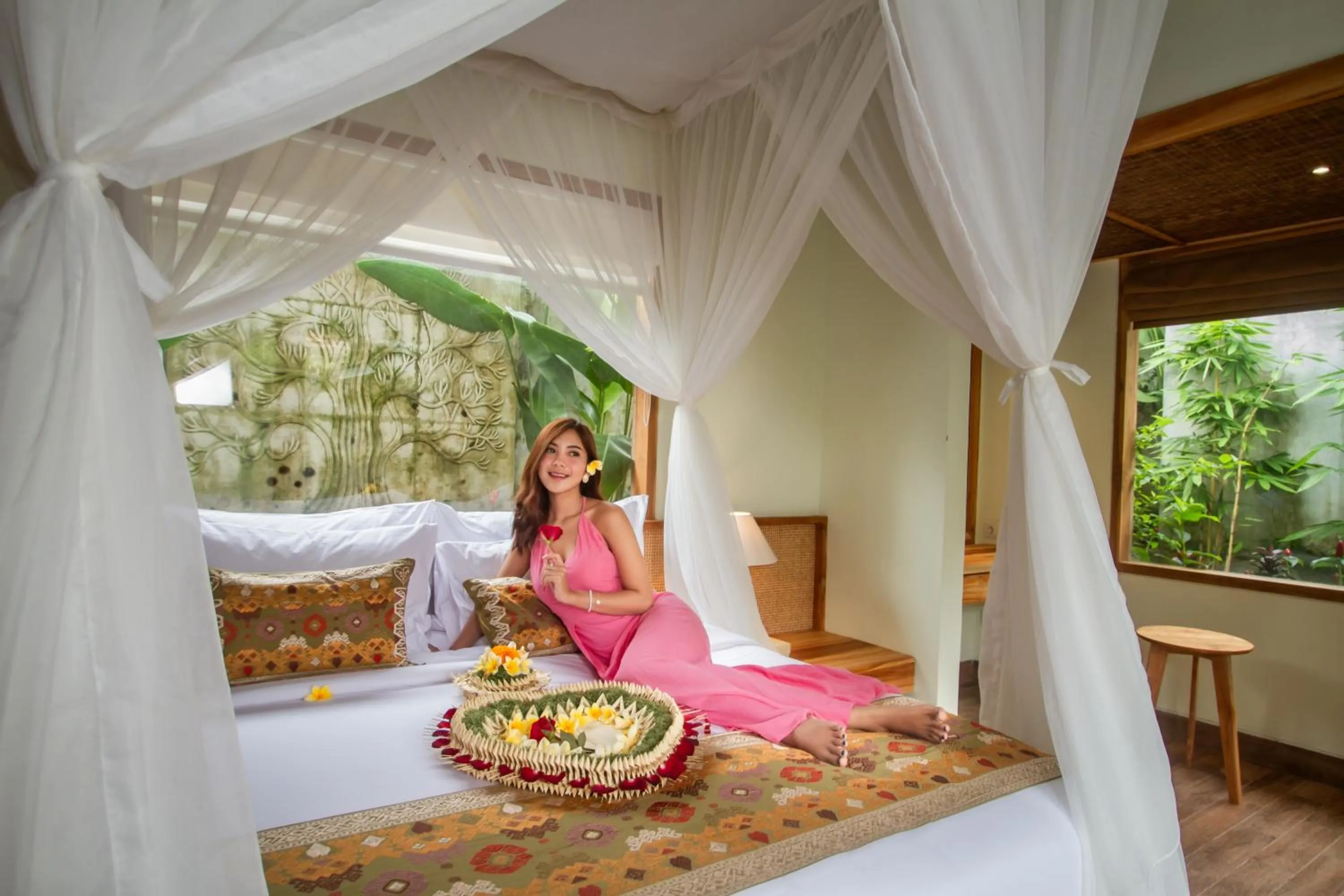 Bed in Reswaha Villas by GenuineHost