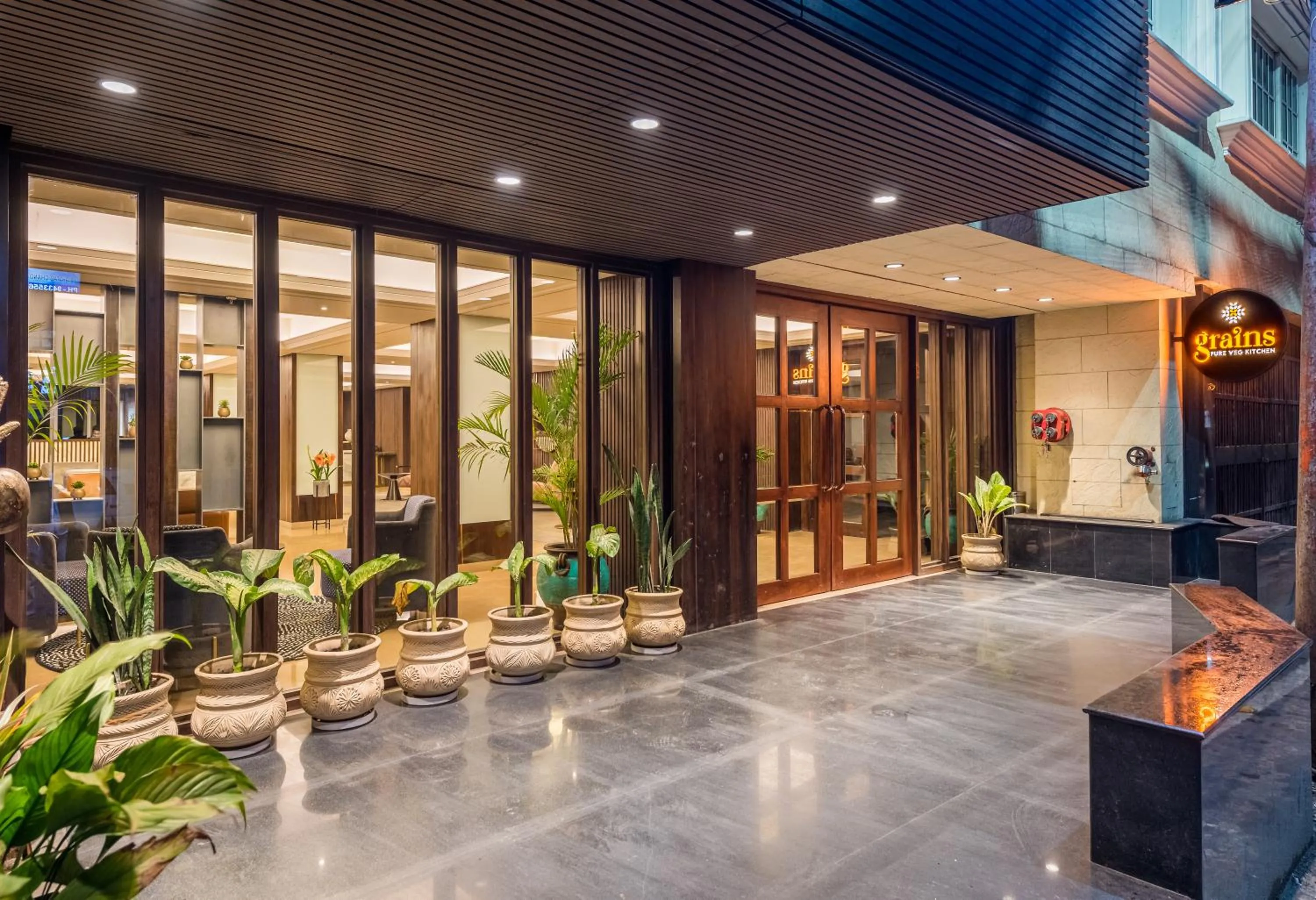 Facade/entrance in Udaan Himalayan Suites and Spa