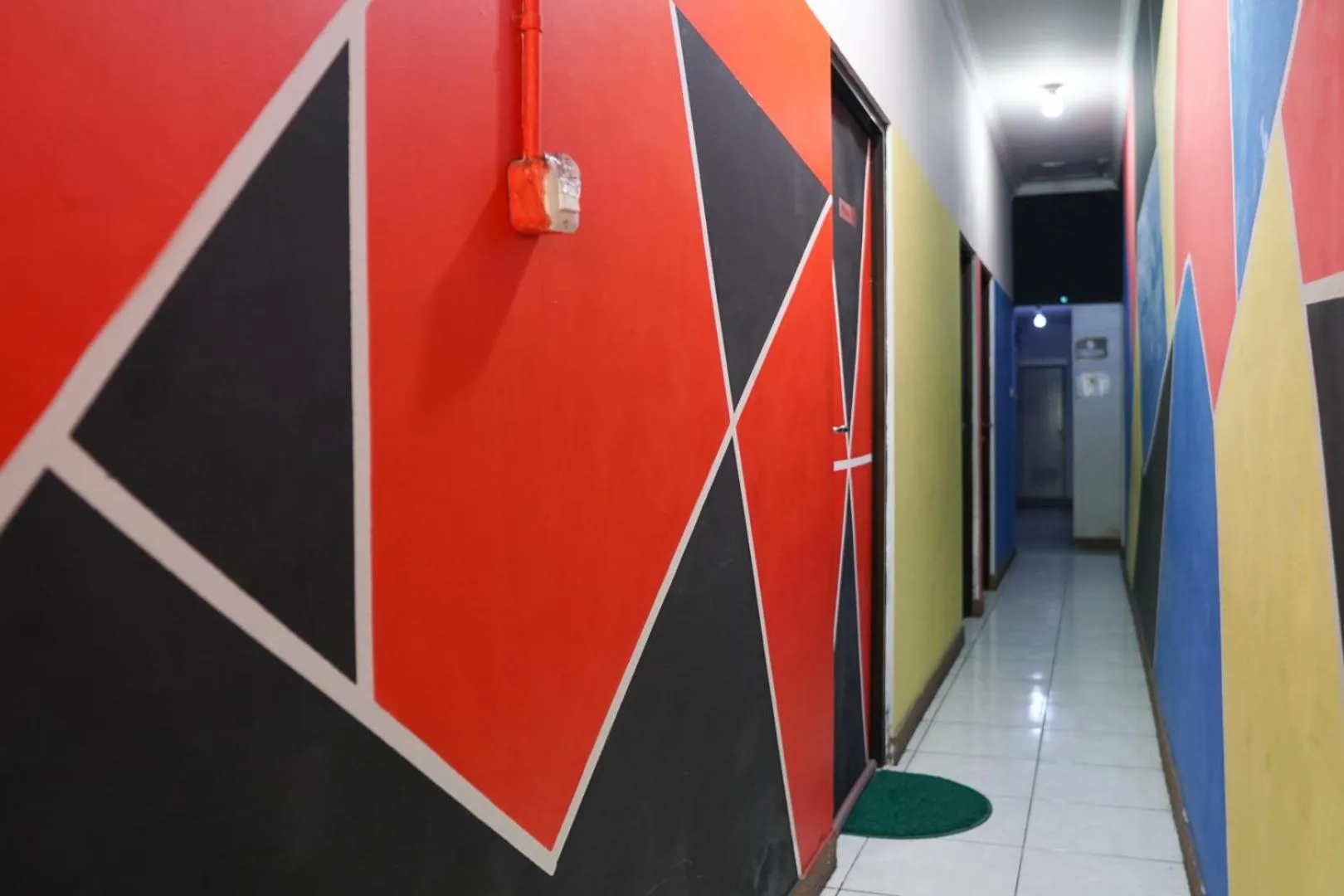 Floor plan in Cosmo Tanjung Duren Mitra RedDoorz