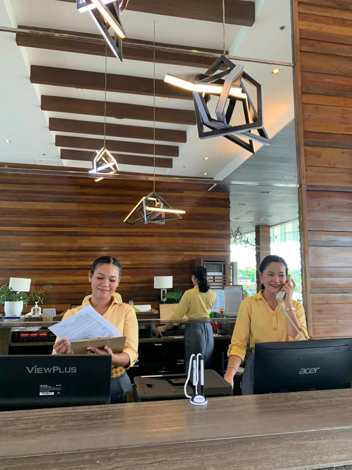 Lobby or reception in Arterra Seaview Resort