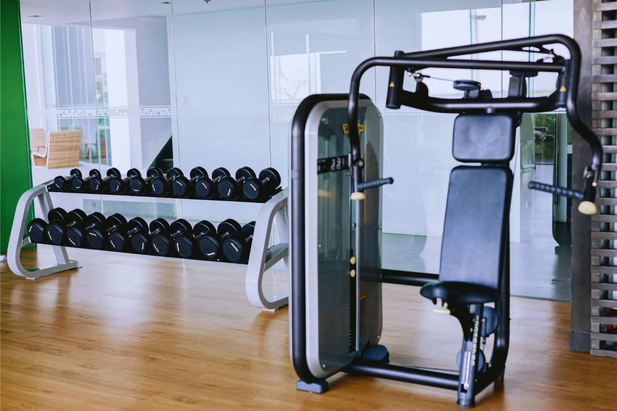 Fitness centre/facilities in Arterra Seaview Resort