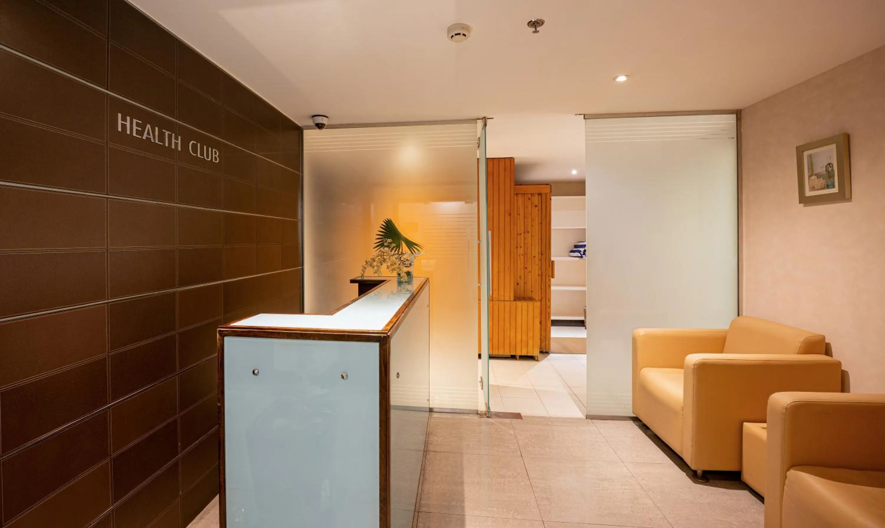 Sauna in The Eclipse Boutique Suites