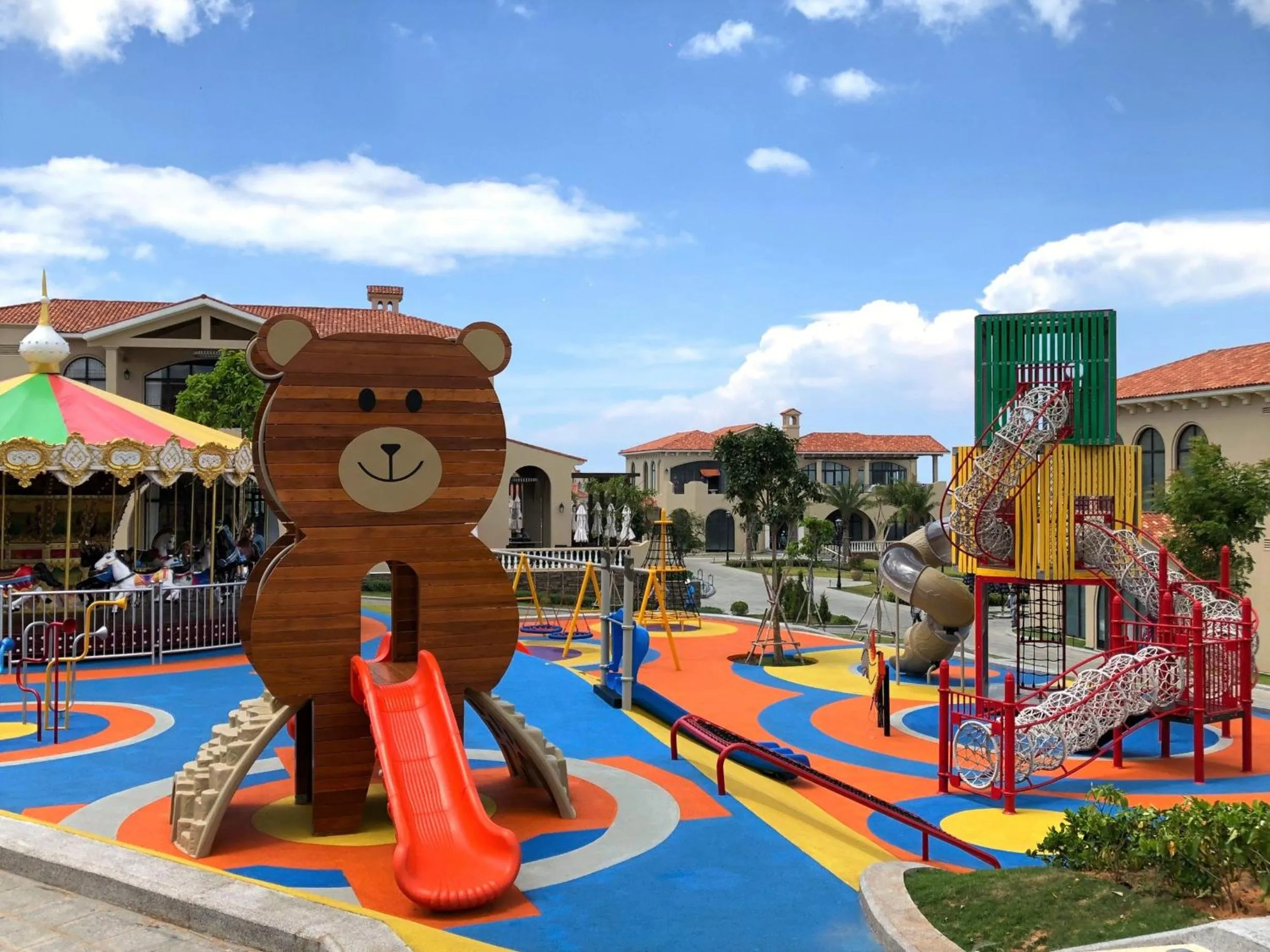 Children play ground in Centara Mirage Resort Mui Ne