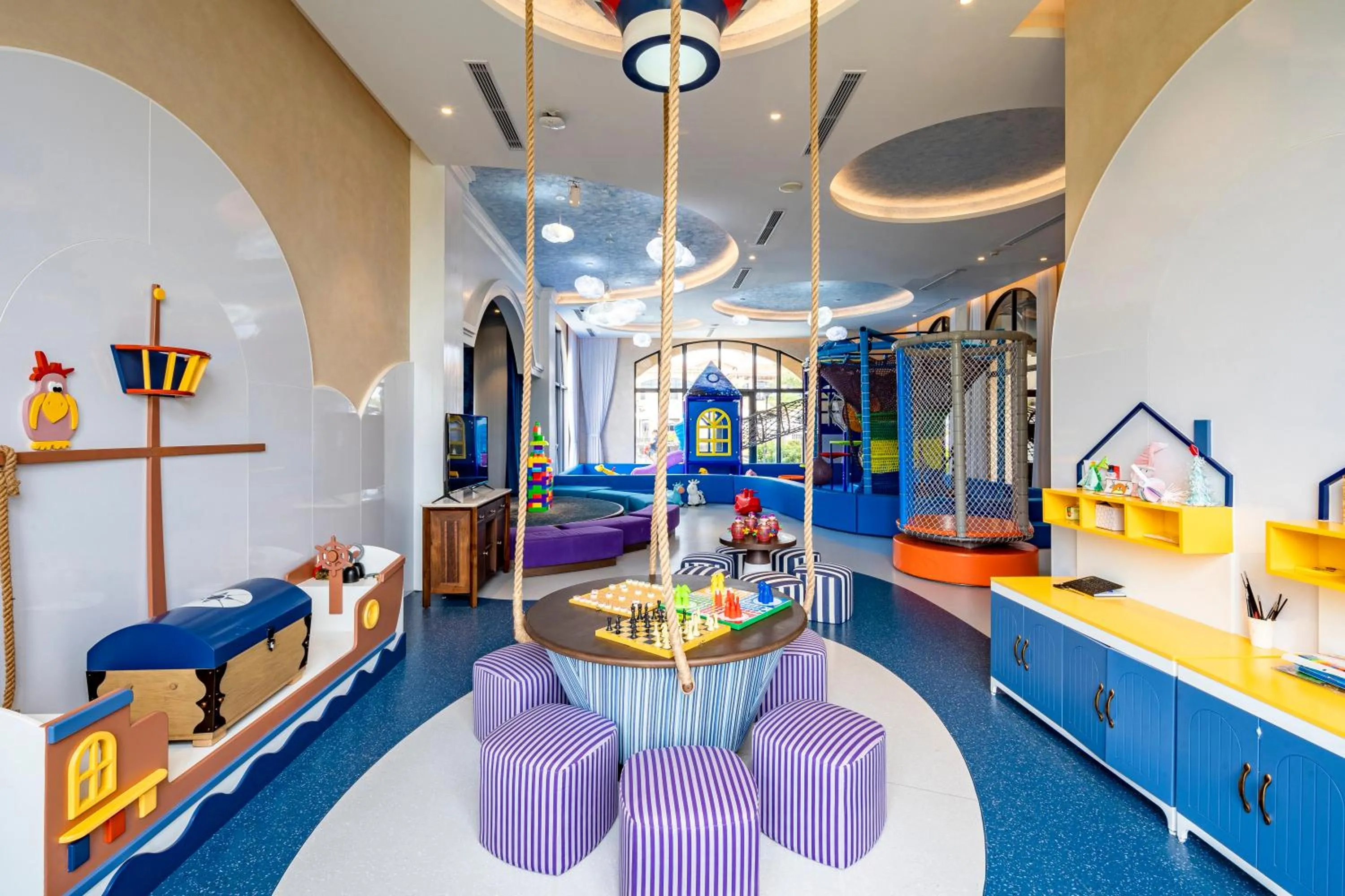 Children play ground in Centara Mirage Resort Mui Ne