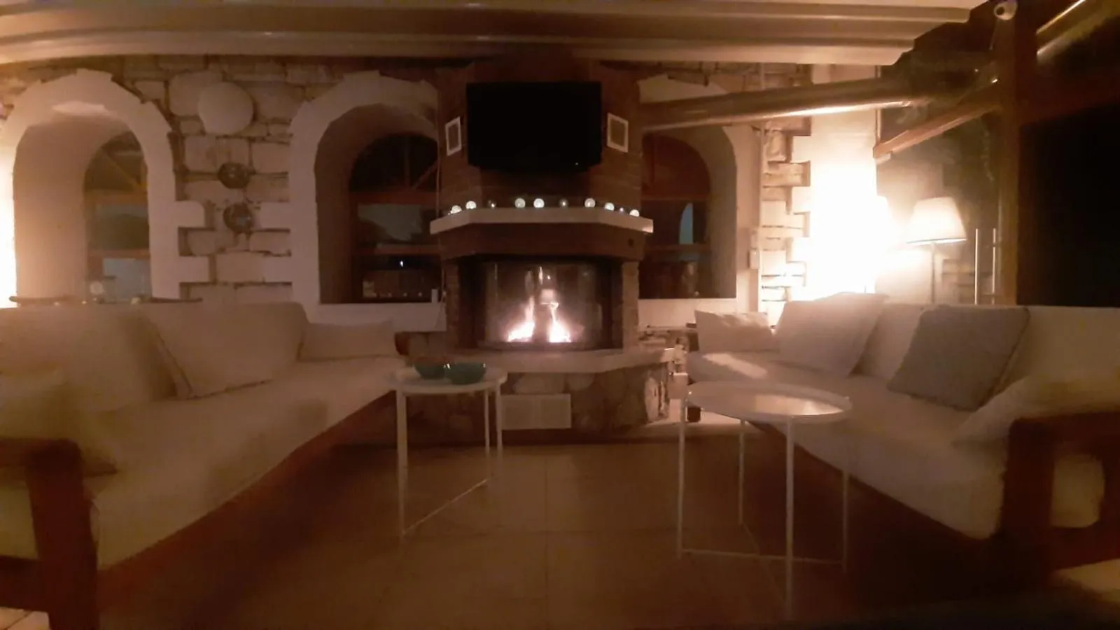 Seating area in Swiss Eviniz Hotel