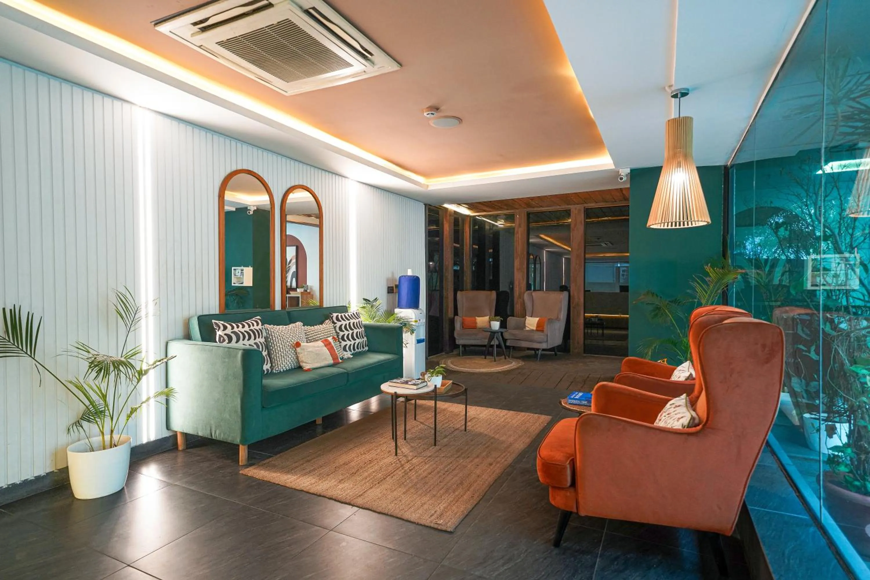 Lobby or reception in Olive Hotel MG Road Dunsvirk Inn by Embassy Group