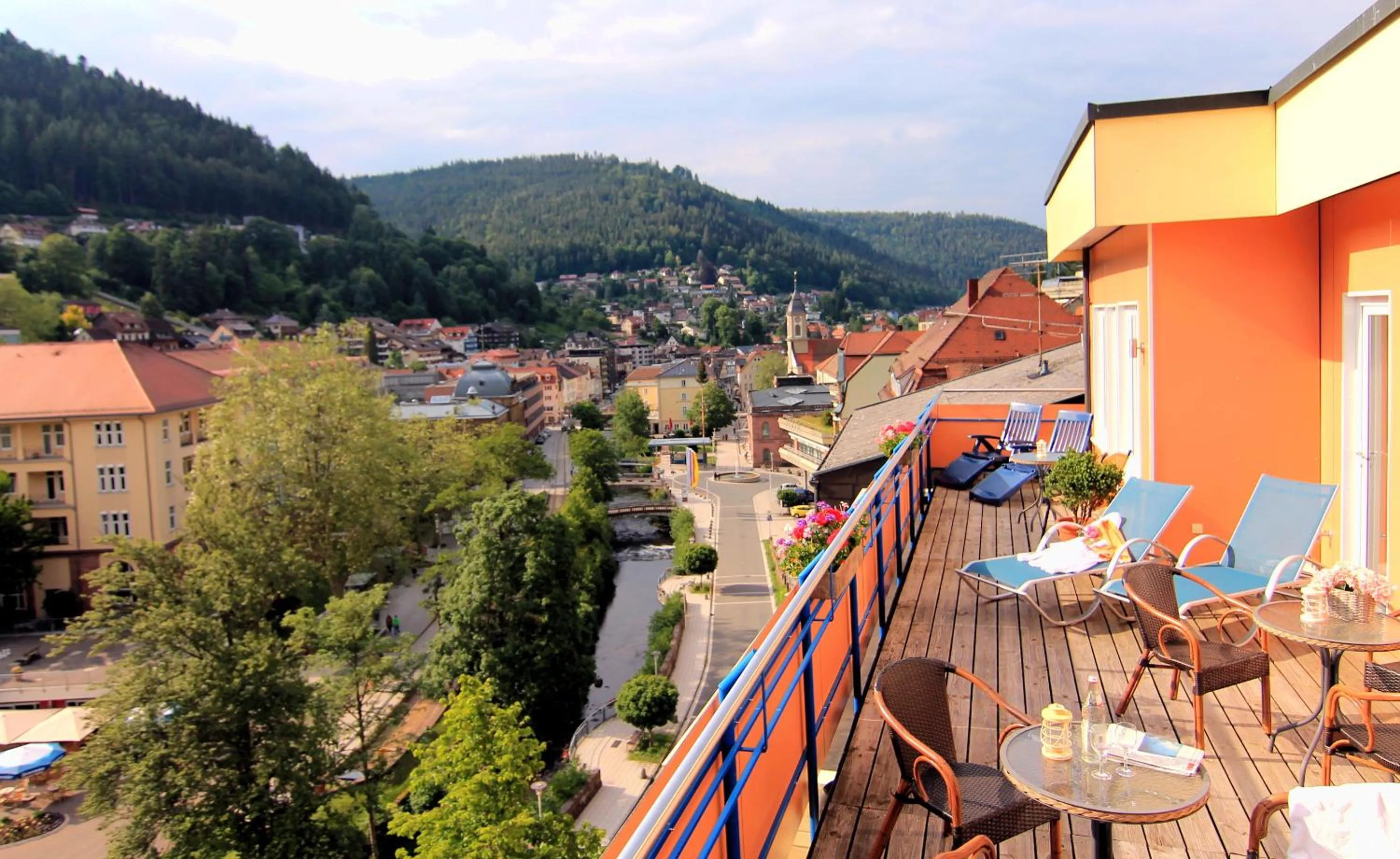 Balcony/Terrace in Hotel Weingärtner