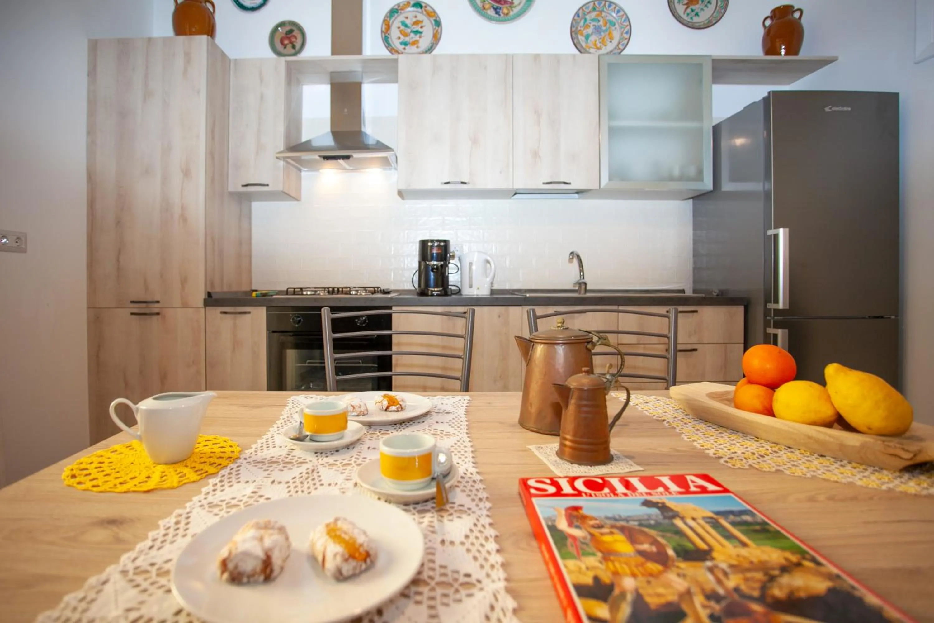 Kitchen or kitchenette in Casa Rosa