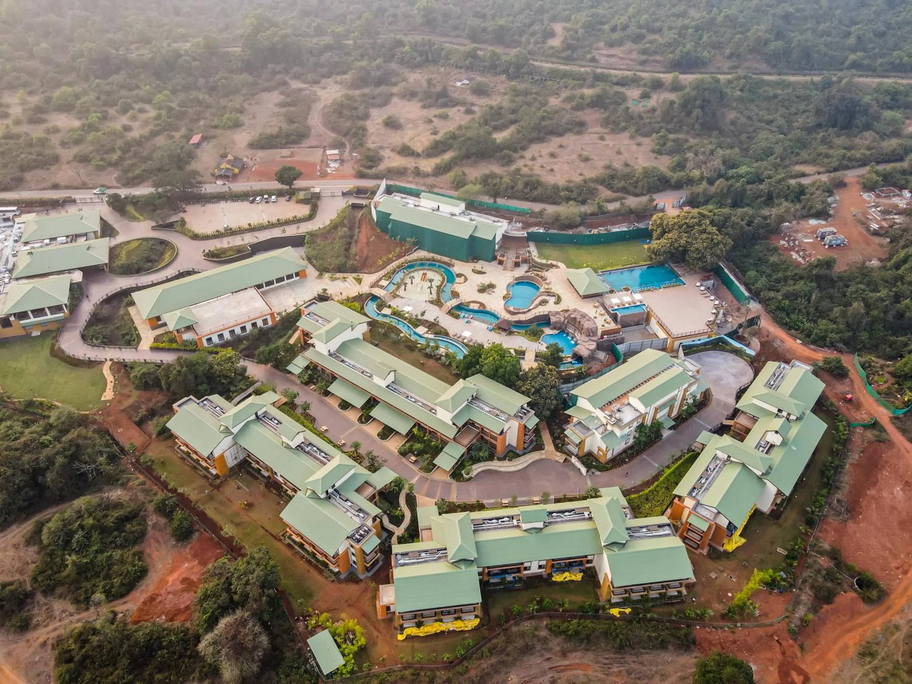 Bird's eye view in Club Mahindra Assonora, Goa