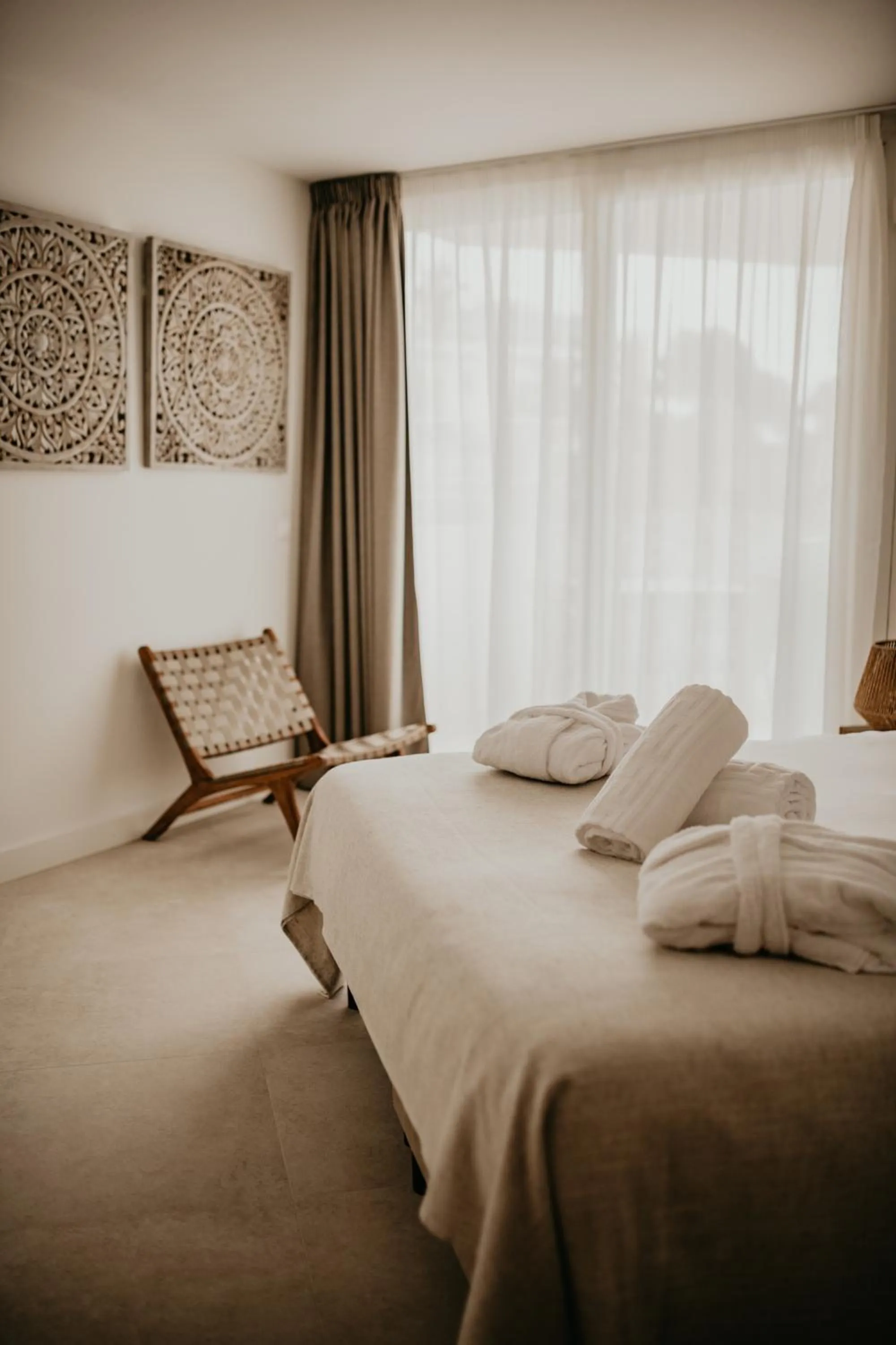 Bed in Portomar Apartments - 4-Star Superior Hotel