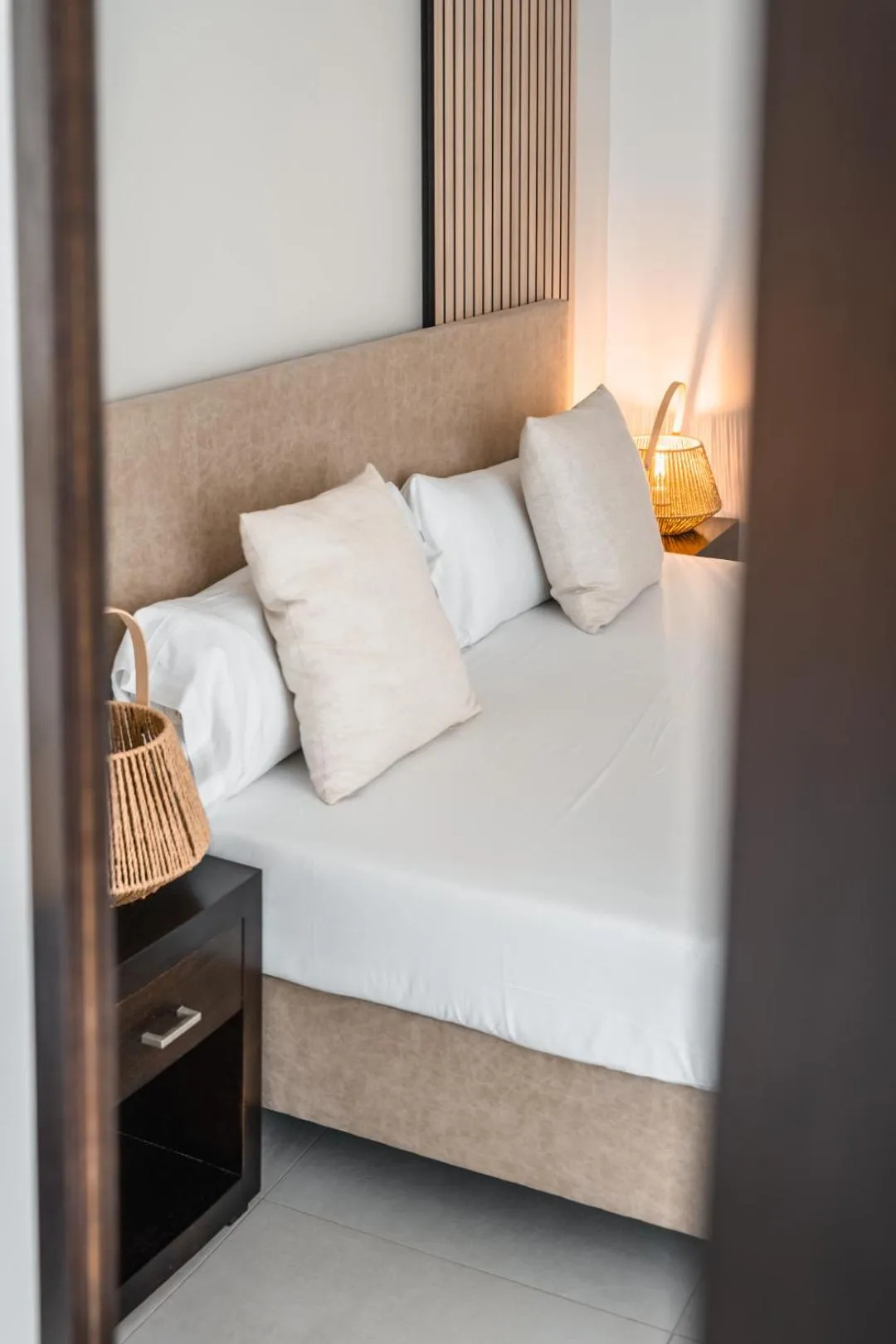 Bed in Portomar Apartments - 4-Star Superior Hotel