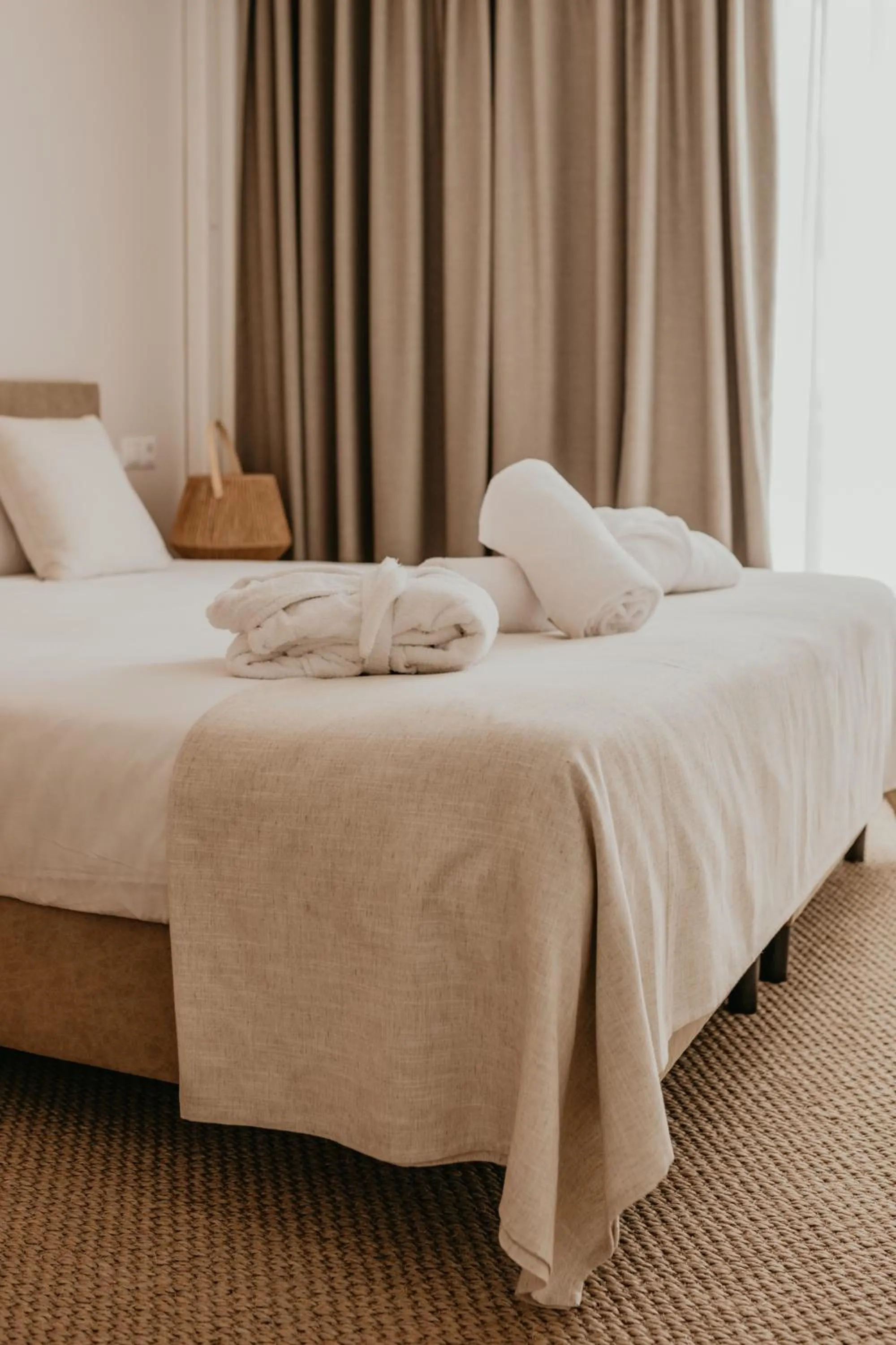 Bed in Portomar Apartments - 4-Star Superior Hotel