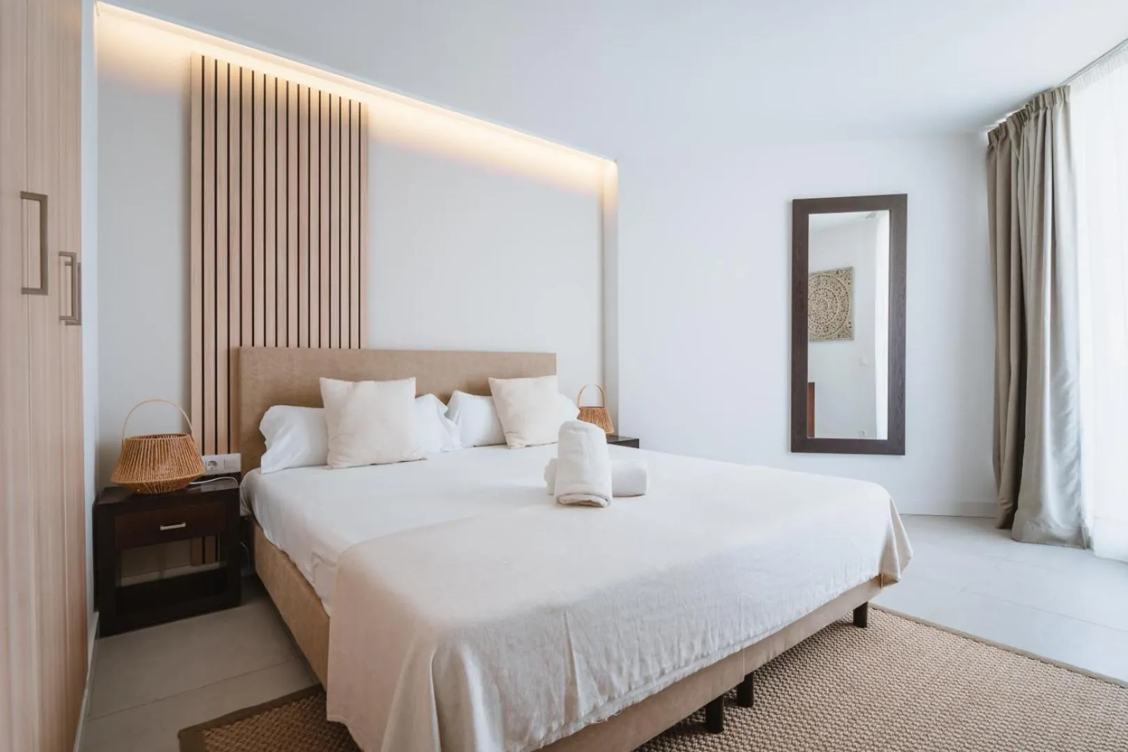 Bed in Portomar Apartments - 4-Star Superior Hotel