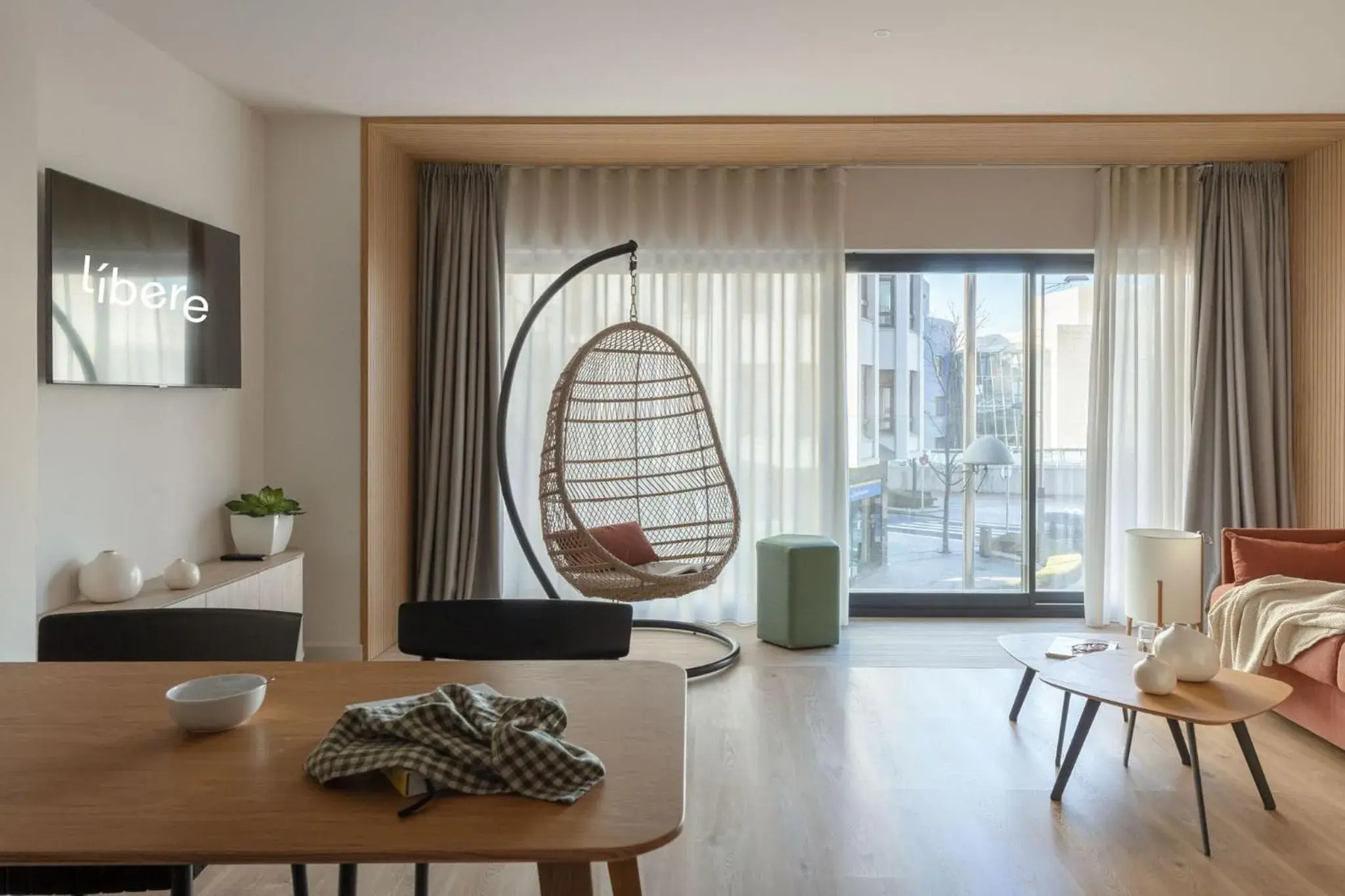 Living room in Líbere Bilbao Museo Living room in Líbere Bilbao Museo