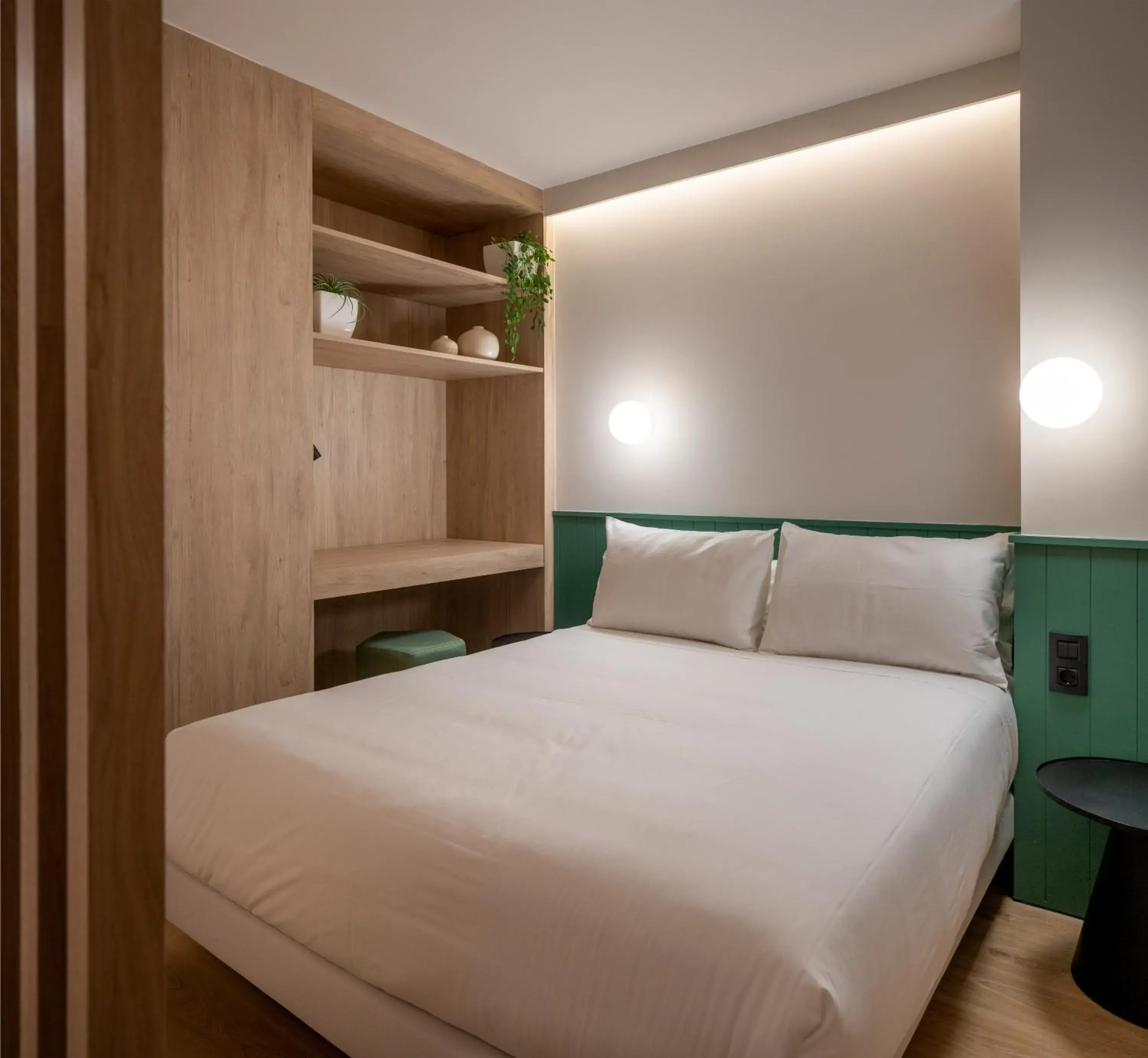 Bed in Apartamentos Líbere Bilbao Museo Bed in Apartamentos Líbere Bilbao Museo