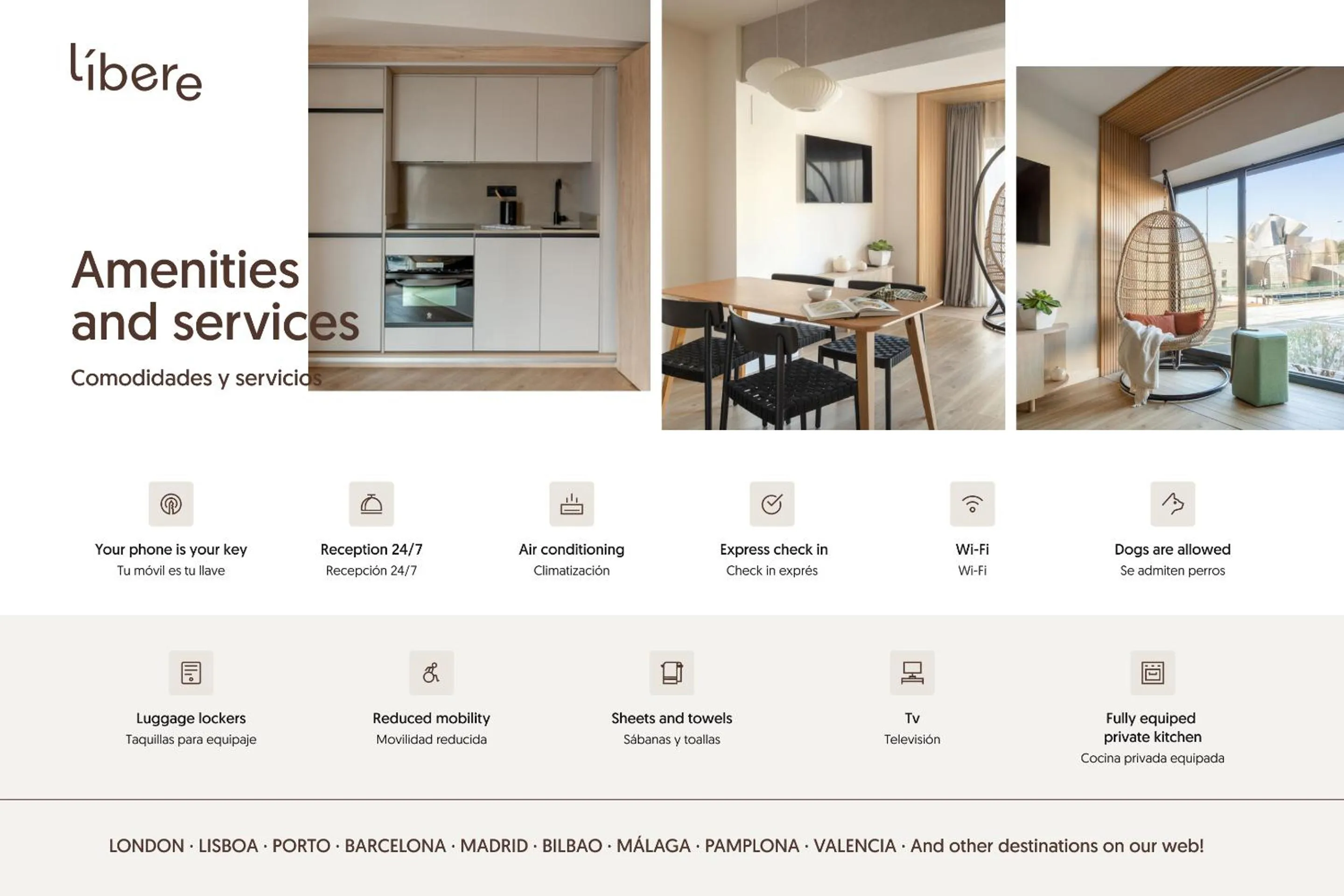 Text overlay in Líbere Bilbao Museo