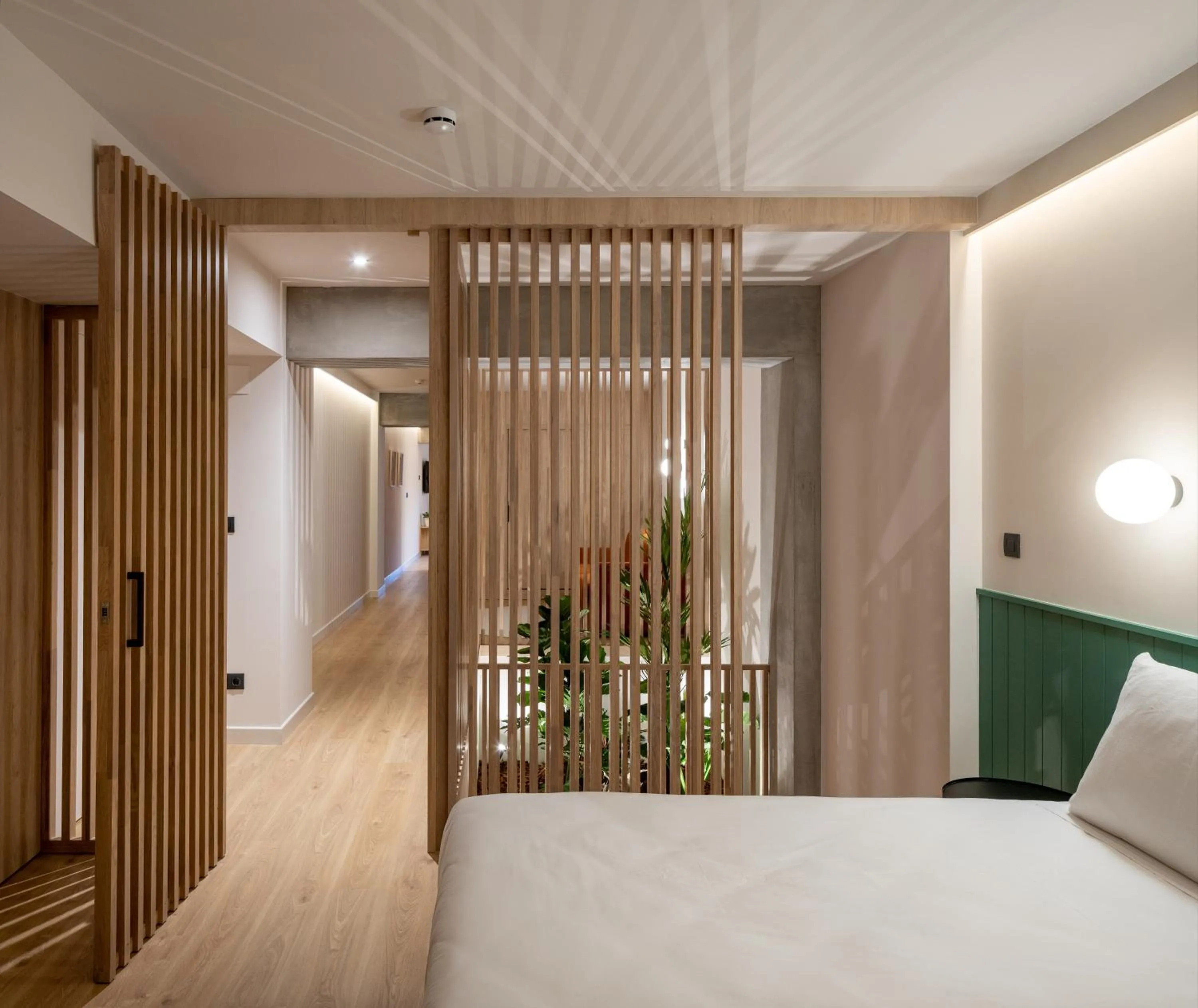 Bed in Líbere Bilbao Museo