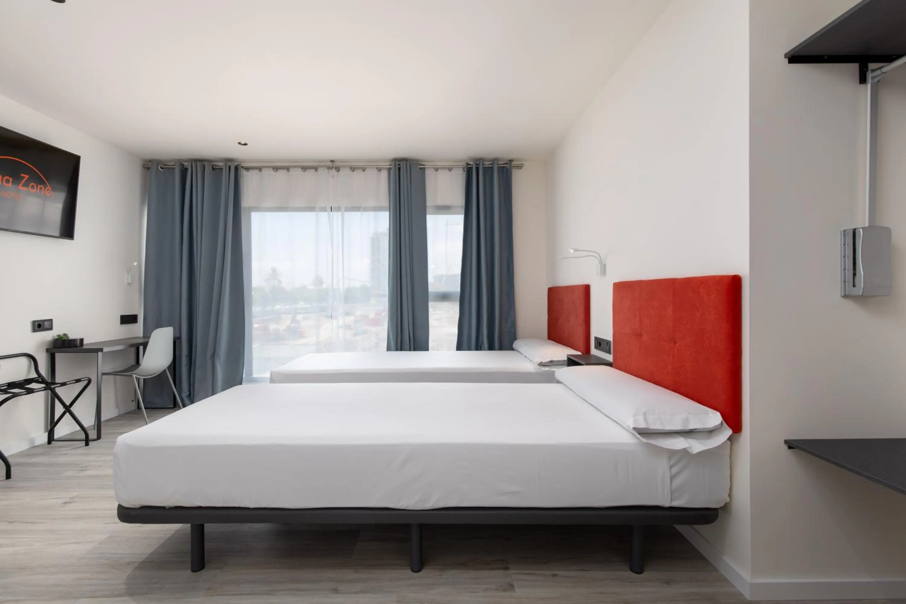 Bed in Arena Zone Hotel