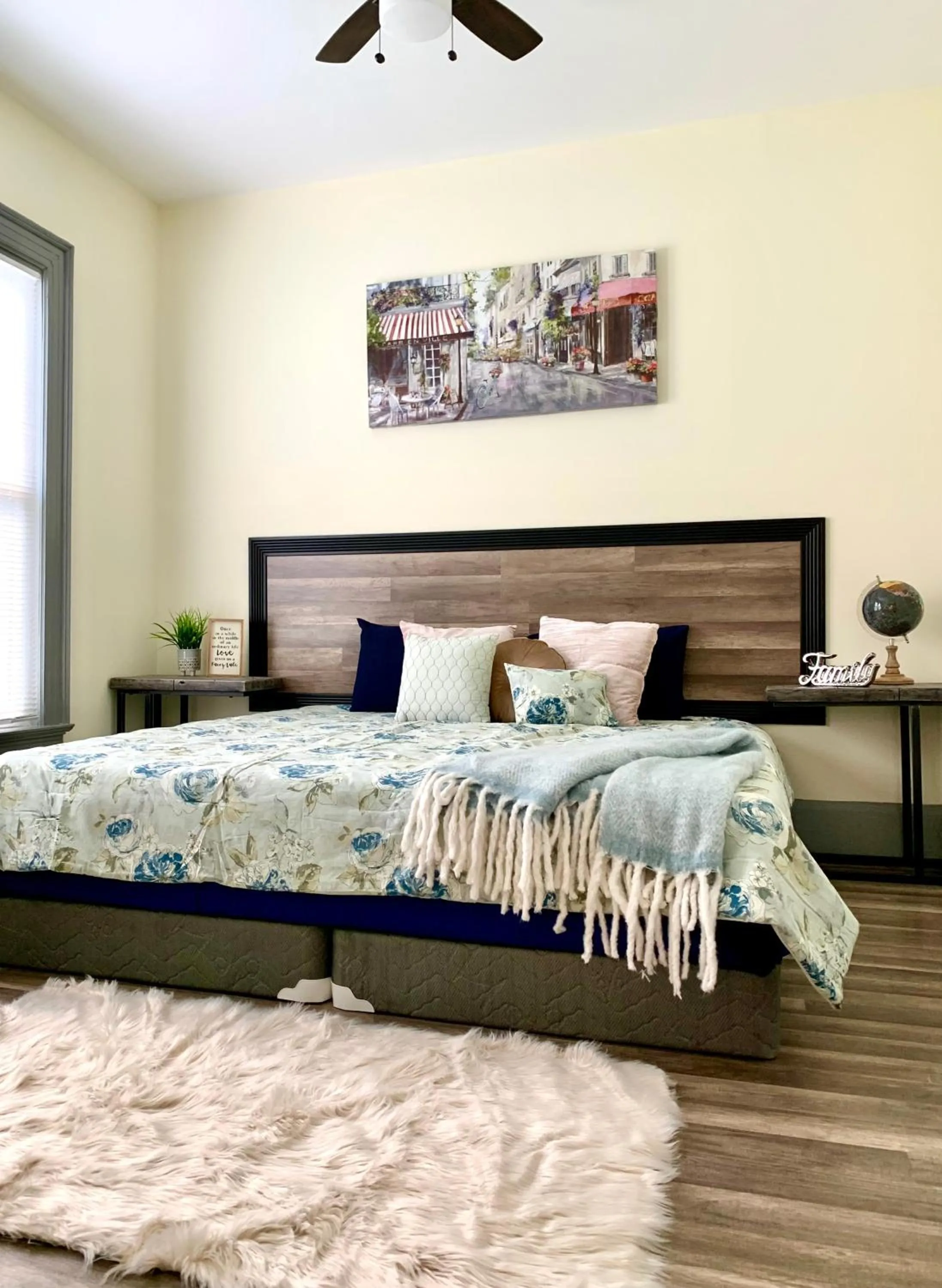 Bedroom, Bed in The Iron Scow - With Private Yard & Free Parking, Minutes From Falls & Casino by Niagara Hospitality