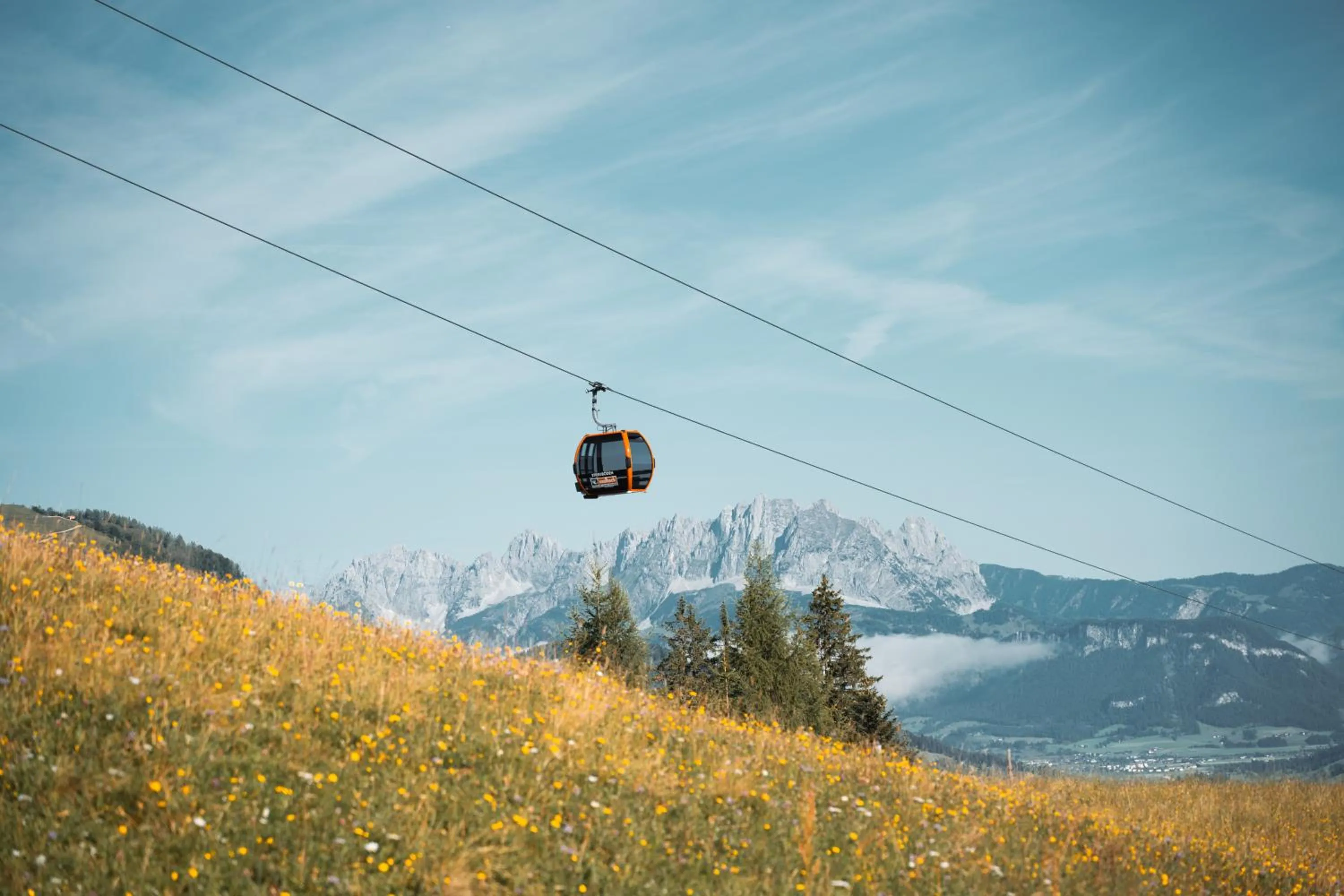 Natural landscape in ADEA Lifestyle Suites Fieberbrunn