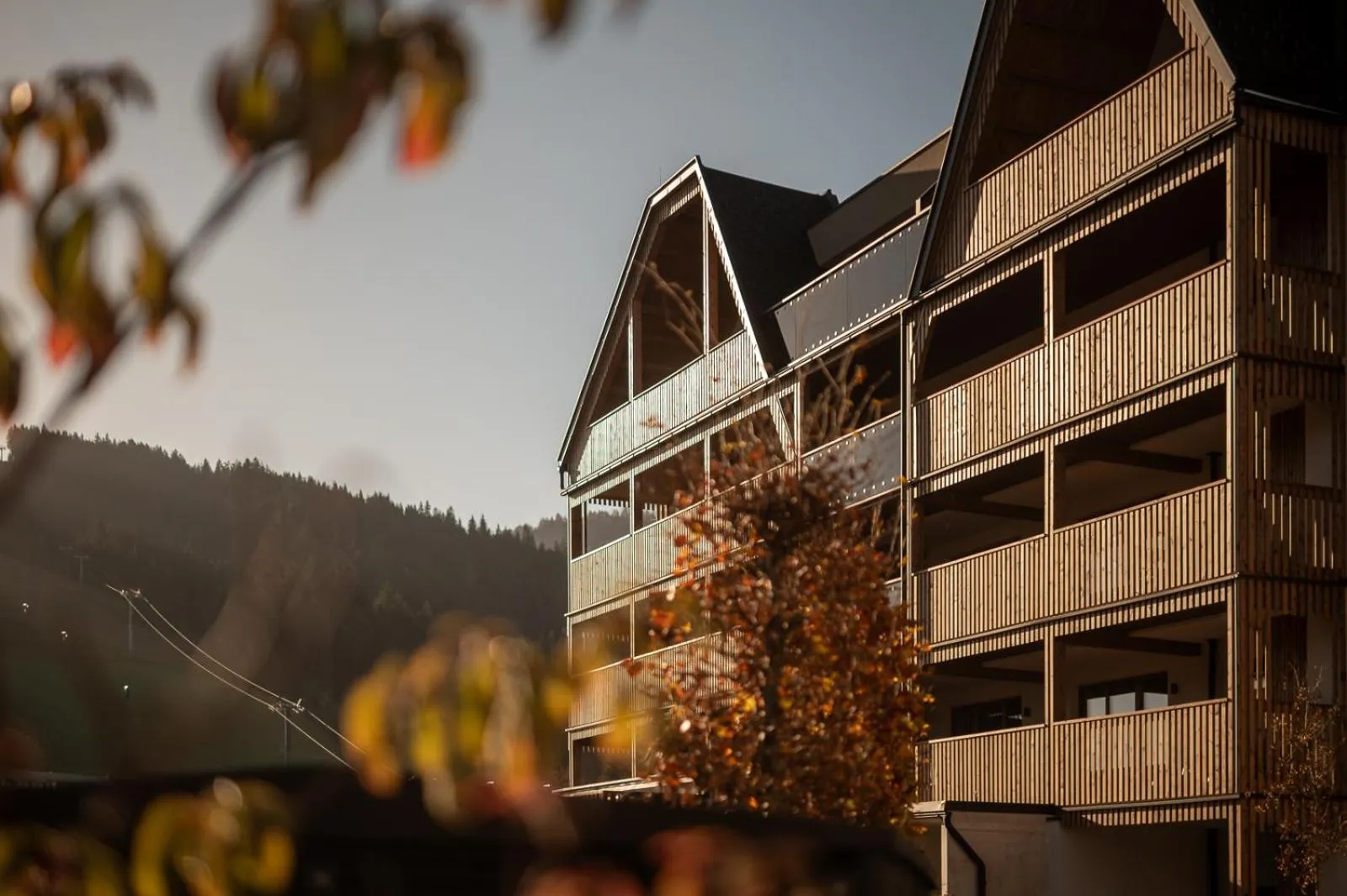 Property building in ADEA Lifestyle Suites Fieberbrunn