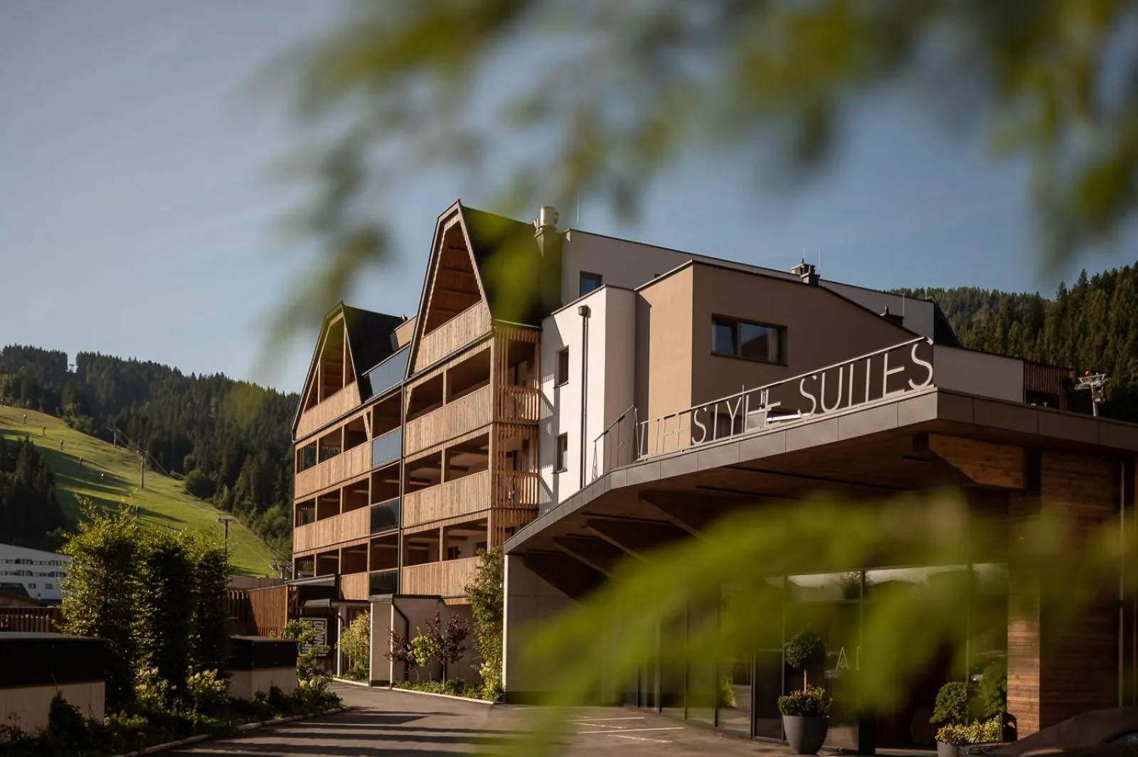 Property building in ADEA Lifestyle Suites Fieberbrunn