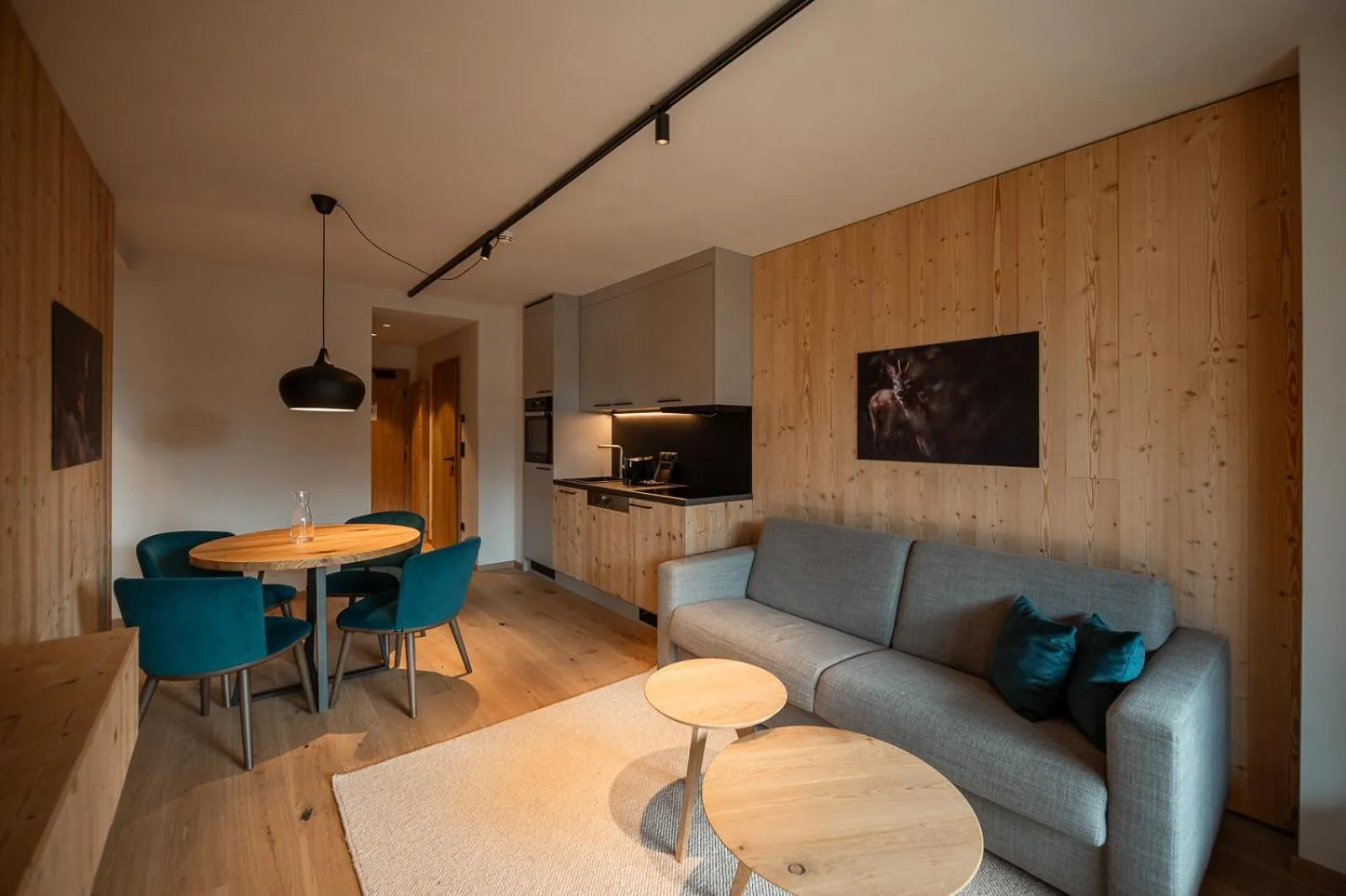 Living room in ADEA Lifestyle Suites Fieberbrunn