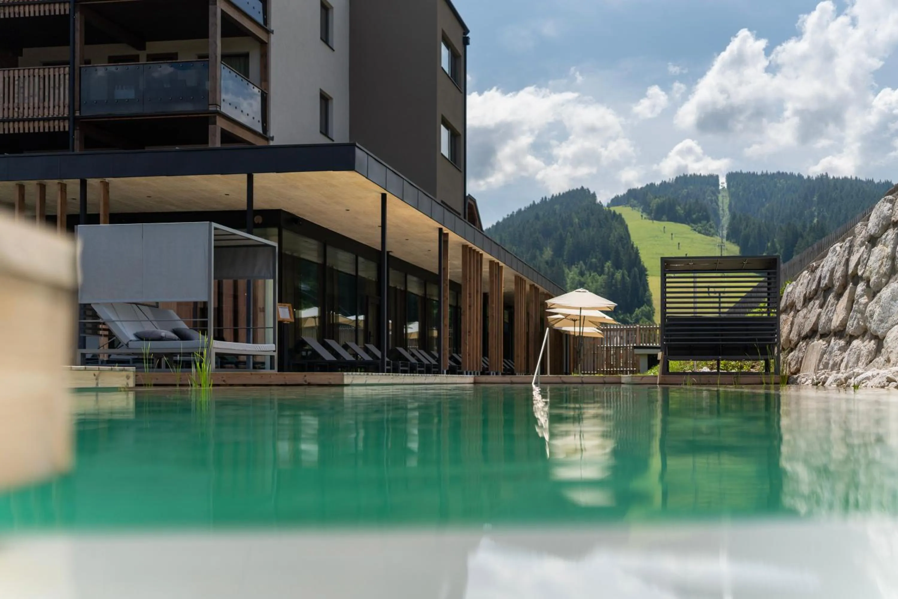 Swimming pool in ADEA Lifestyle Suites Fieberbrunn