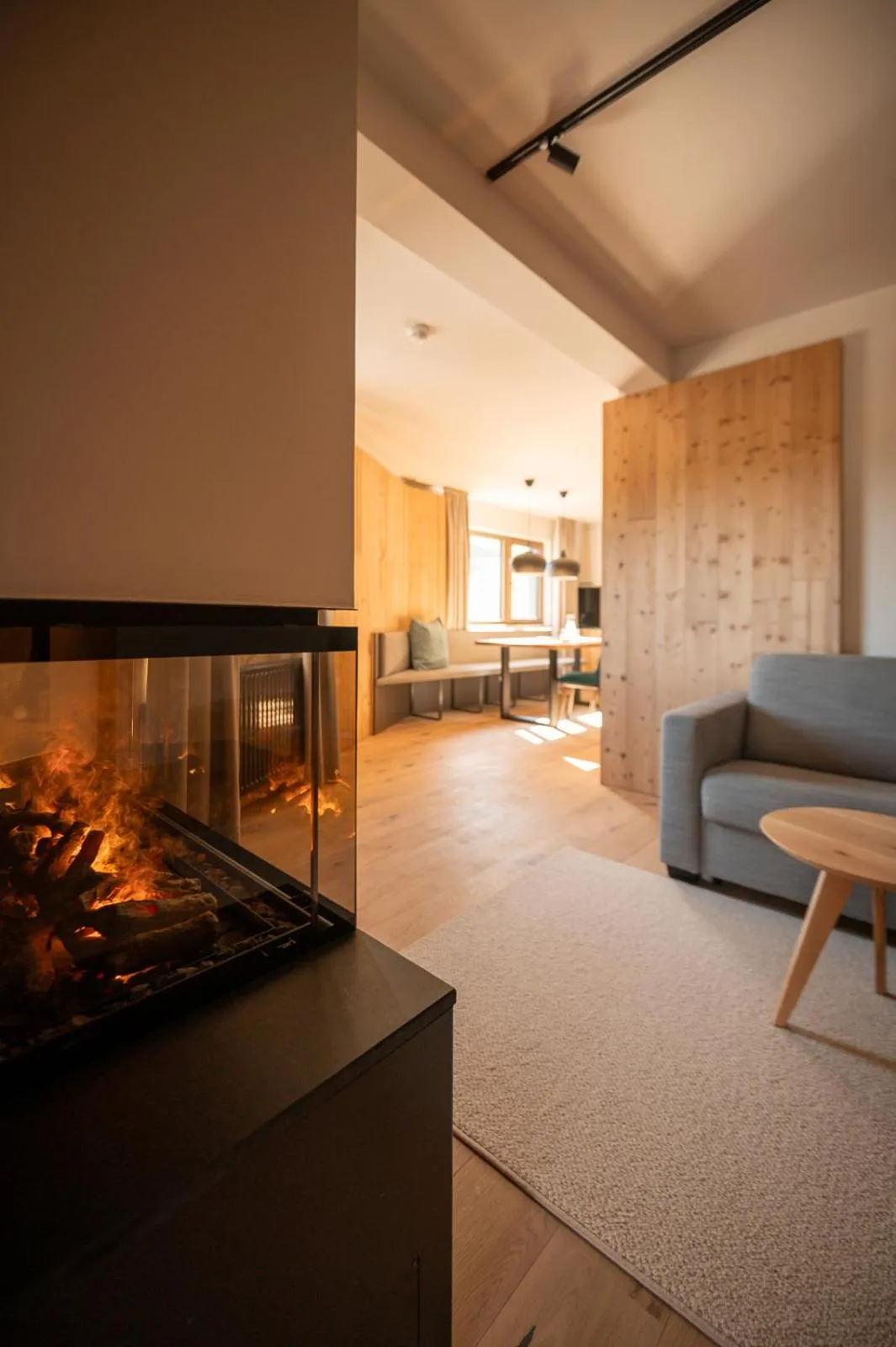 Living room in ADEA Lifestyle Suites Fieberbrunn