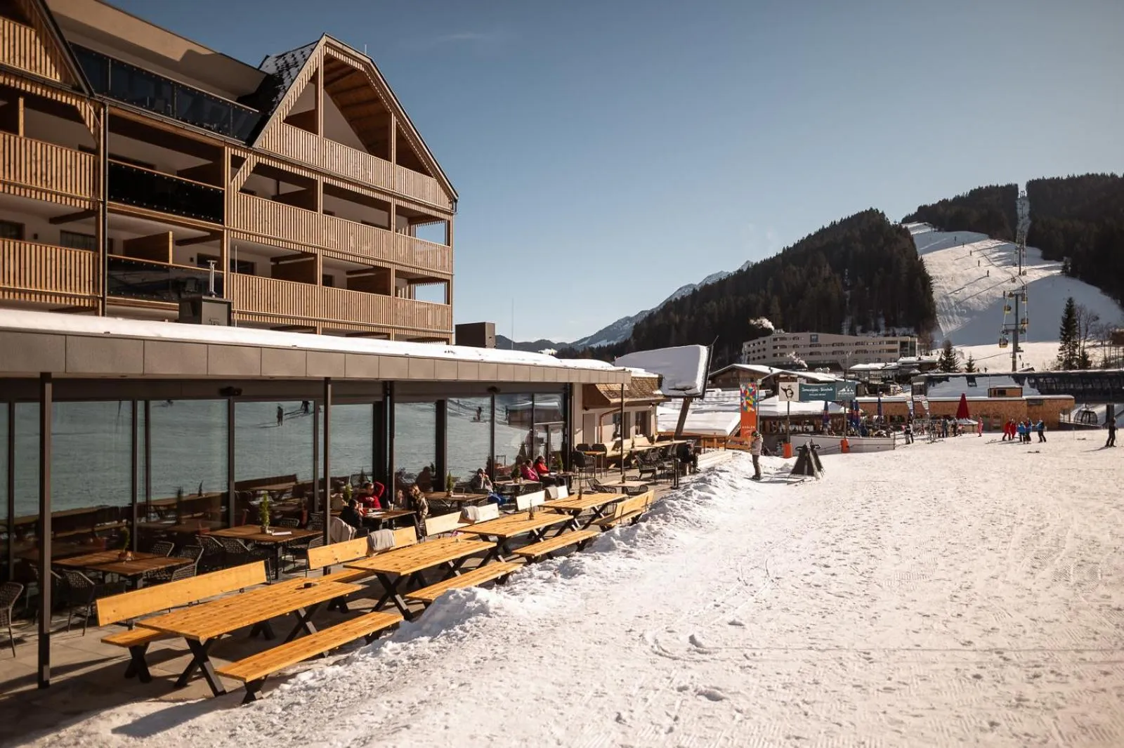 Restaurant/places to eat in ADEA Lifestyle Suites Fieberbrunn