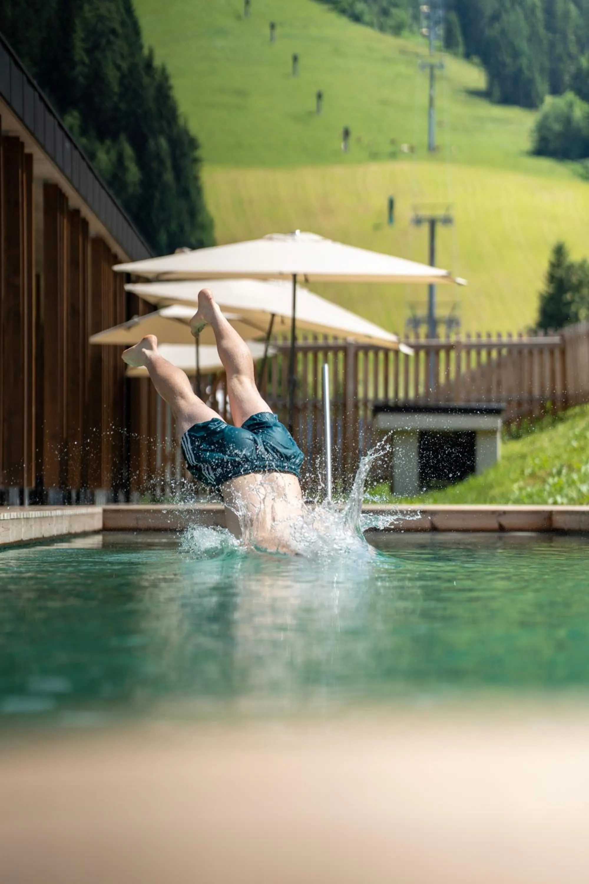 Swimming pool in ADEA Lifestyle Suites Fieberbrunn