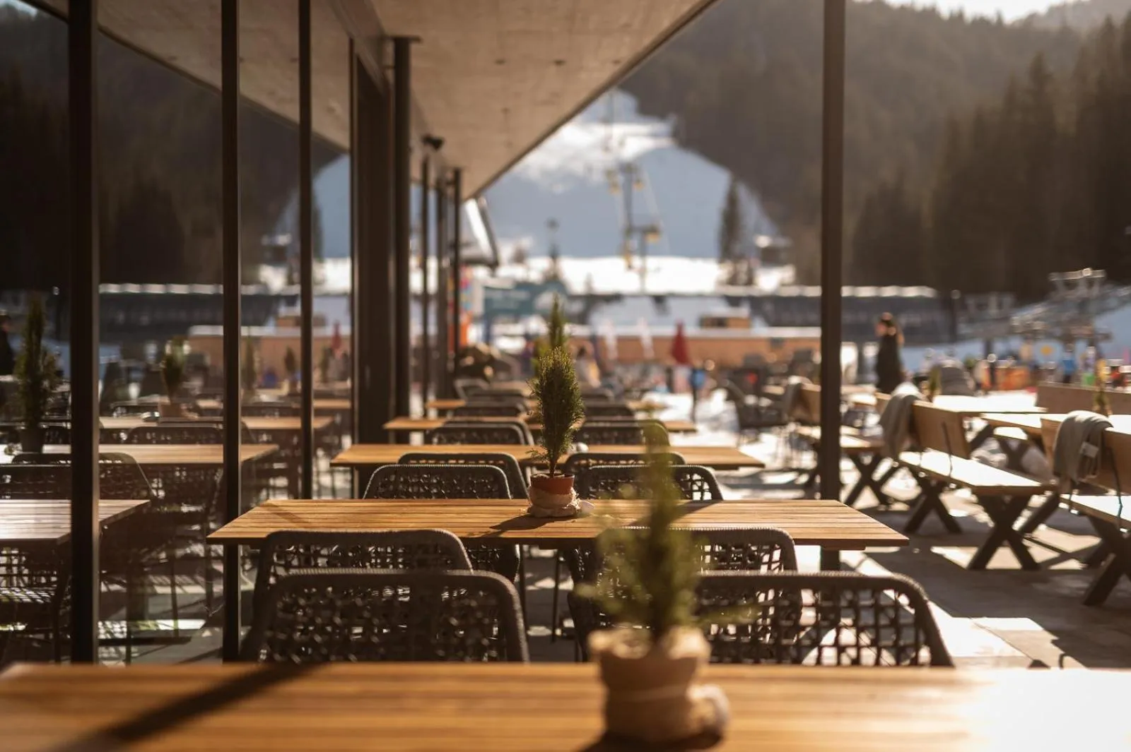 Restaurant/places to eat in ADEA Lifestyle Suites Fieberbrunn