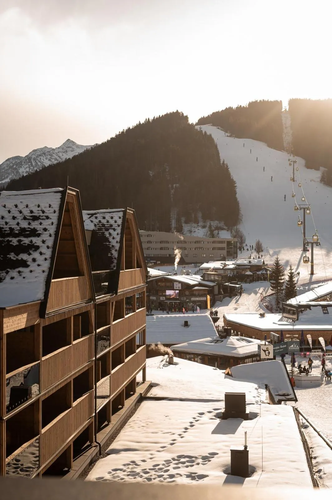 Winter in ADEA Lifestyle Suites Fieberbrunn