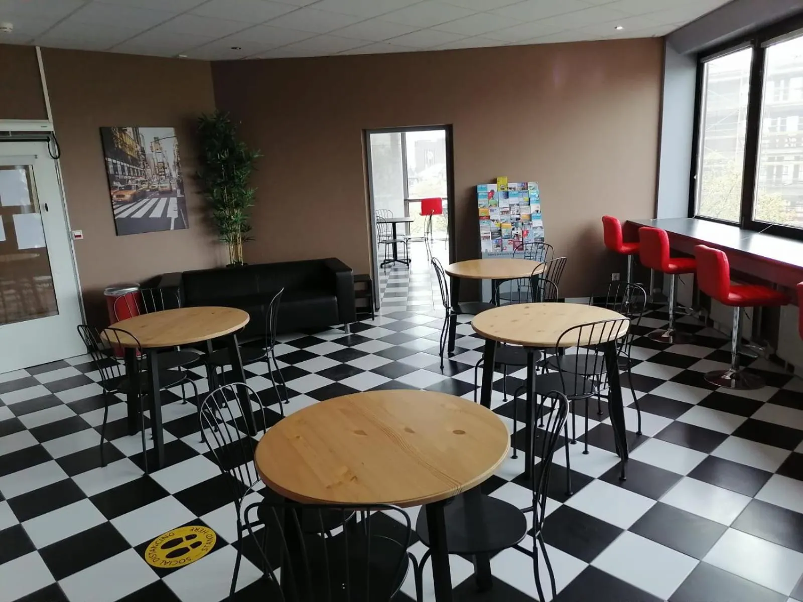 Lobby or reception in Panorama Hostel